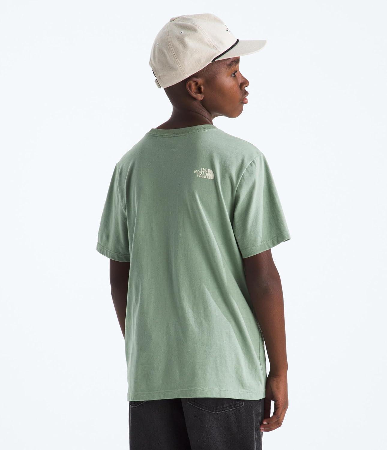 imageThe North Face UnisexAdult Evolution Half Dome ShortSleeve TeeSlate Moss