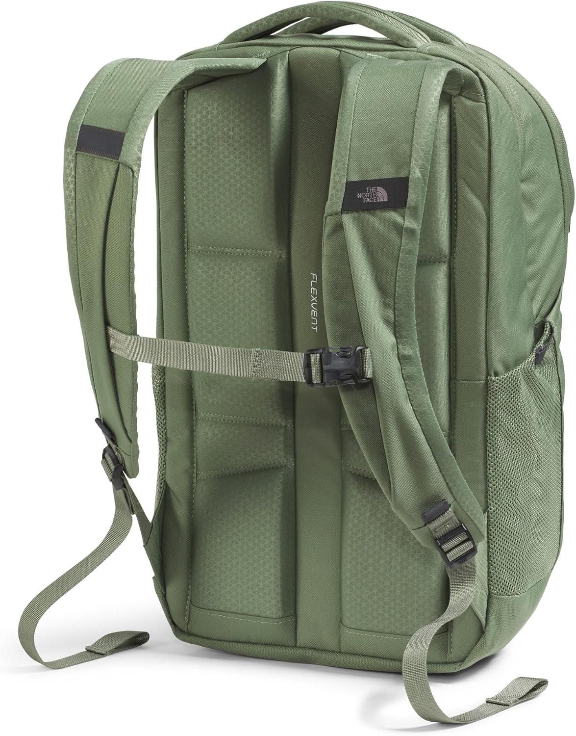 imageThe North Face Vault Everyday Laptop Backpack Commuter Travel Bag with WaterRepellent Finish Spacious Main Compartment TNF BlackNPF One SizeBark MistTnf Black