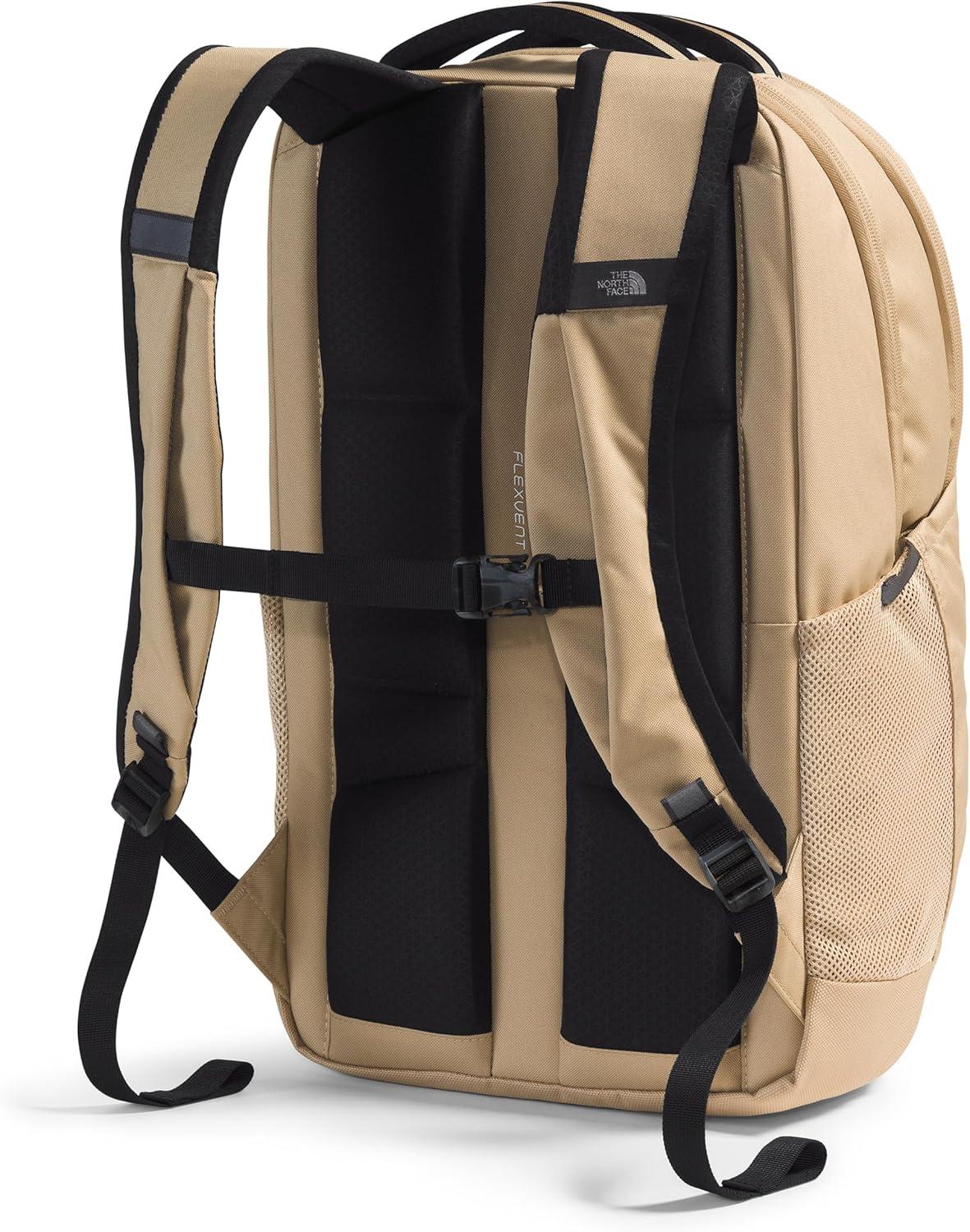 imageThe North Face Vault Everyday Laptop Backpack Commuter Travel Bag with WaterRepellent Finish Spacious Main Compartment TNF BlackNPF One SizeKhaki StoneTnf Black
