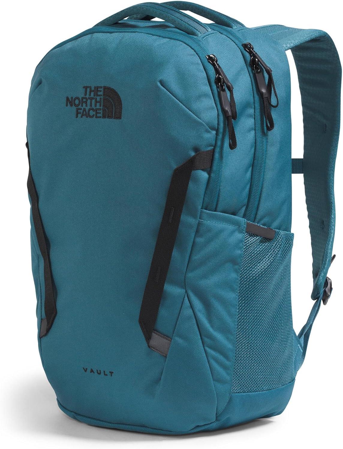 imageThe North Face Vault Everyday Laptop Backpack Commuter Travel Bag with WaterRepellent Finish Spacious Main Compartment TNF BlackNPF One SizeSpaceTnf Black