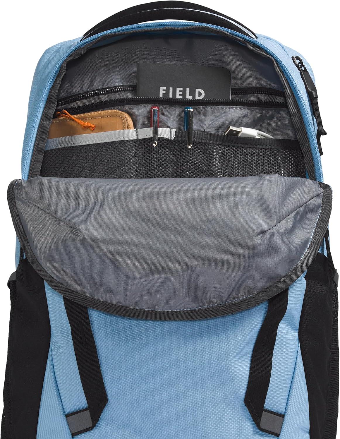 imageThe North Face Vault Everyday Laptop Backpack Commuter Travel Bag with WaterRepellent Finish Spacious Main Compartment TNF BlackNPF One SizeSteel BlueTnf Black