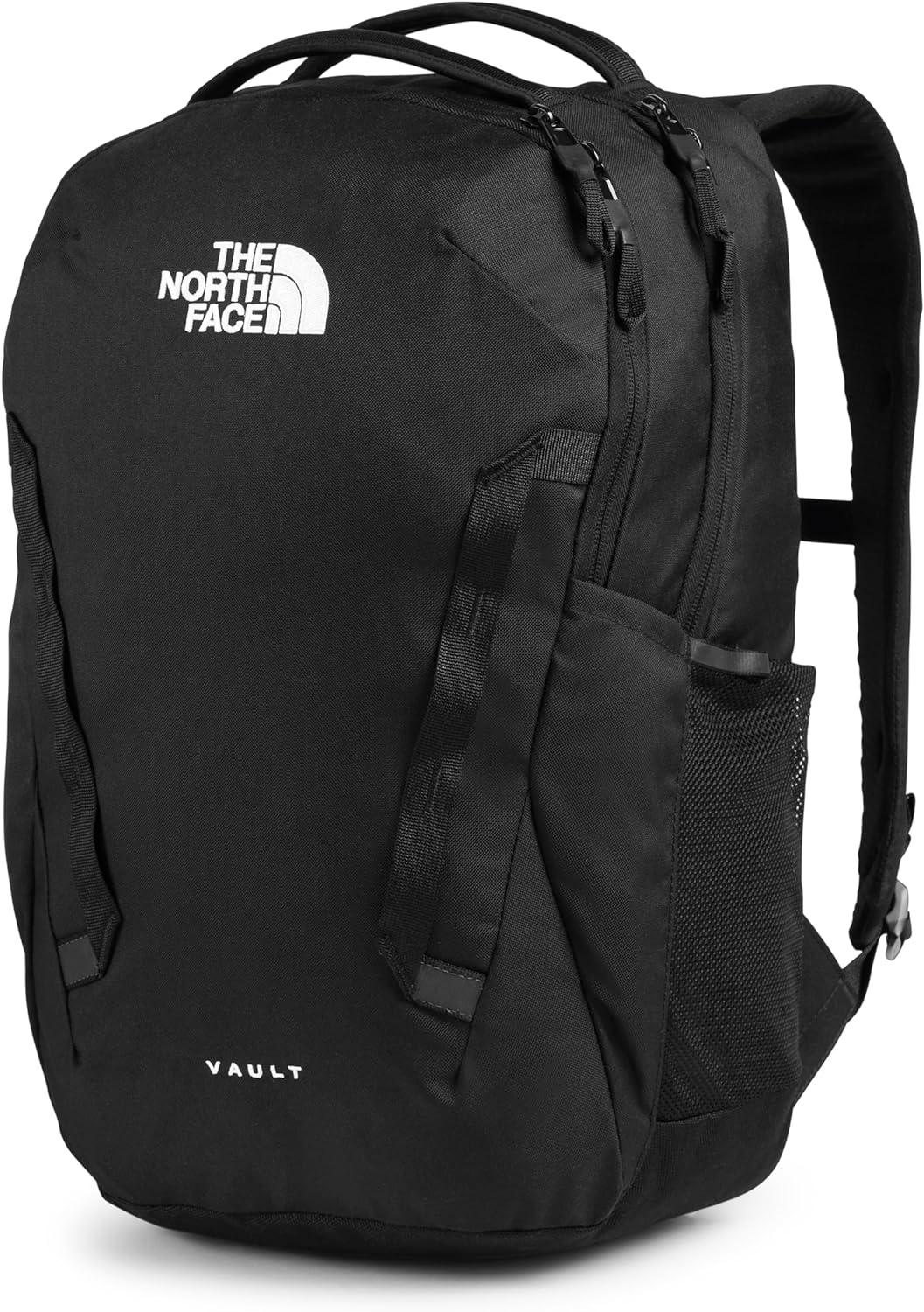 imageThe North Face Vault Everyday Laptop Backpack Commuter Travel Bag with WaterRepellent Finish Spacious Main Compartment TNF BlackNPF One SizeTnf Blacknpf