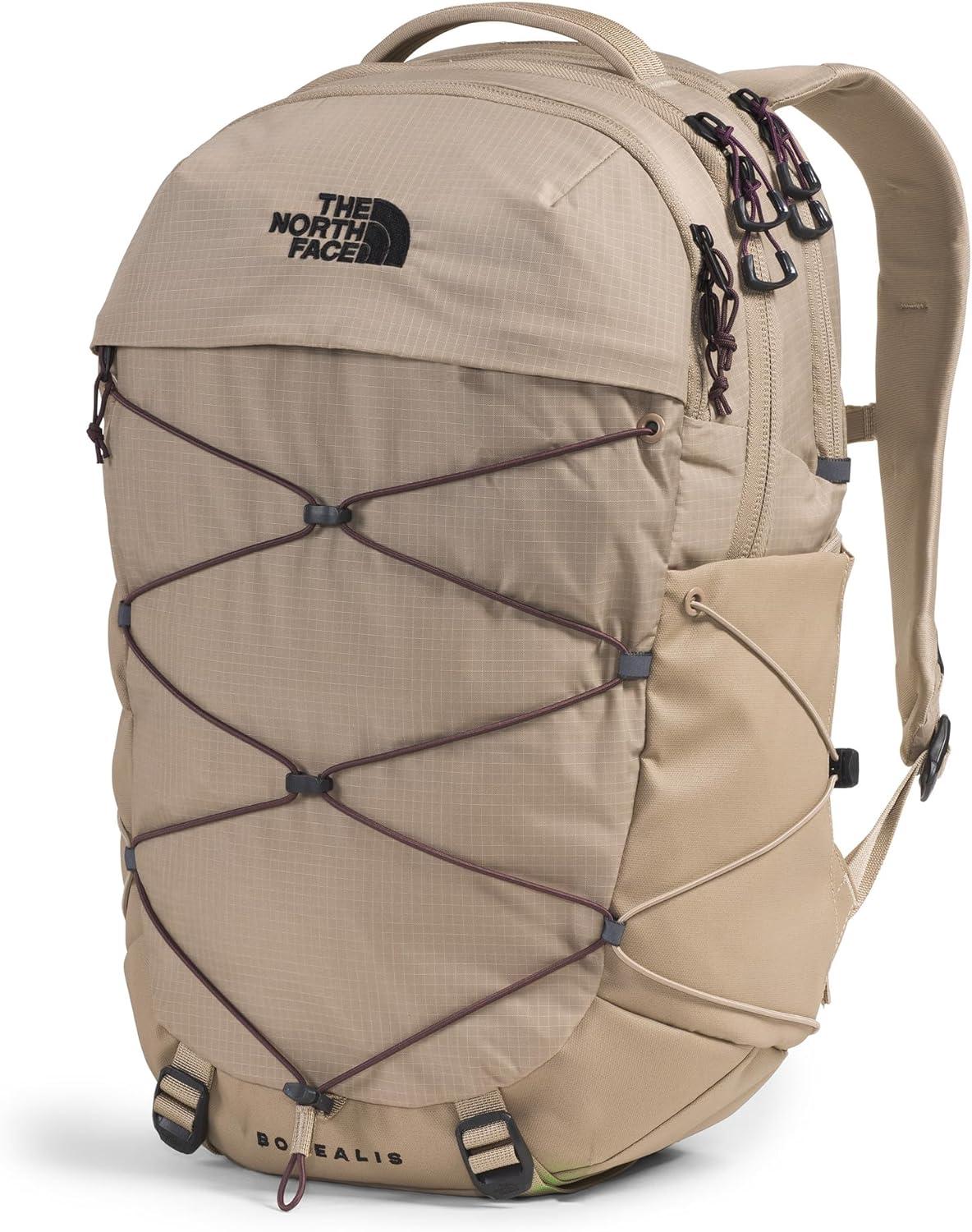 imageThe North Face Womens Borealis Commuter Laptop Backpack Everyday Travel Bag with 16quot Laptop Sleeve WomenSpecific Fit Reflective Details TNF BlackTNF WhiteNPF One SizeMushroom GreyTawny Quartz
