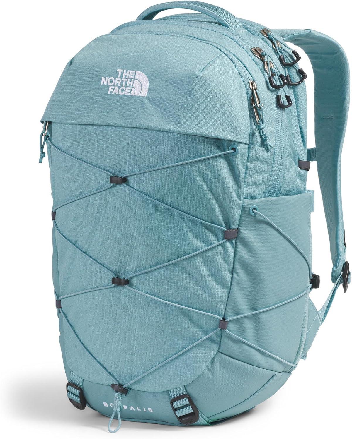 imageThe North Face Womens Borealis Commuter Laptop Backpack Everyday Travel Bag with 16quot Laptop Sleeve WomenSpecific Fit Reflective Details TNF BlackTNF WhiteNPF One SizeBlue Eclipse Light HeatherBlue Eclipse