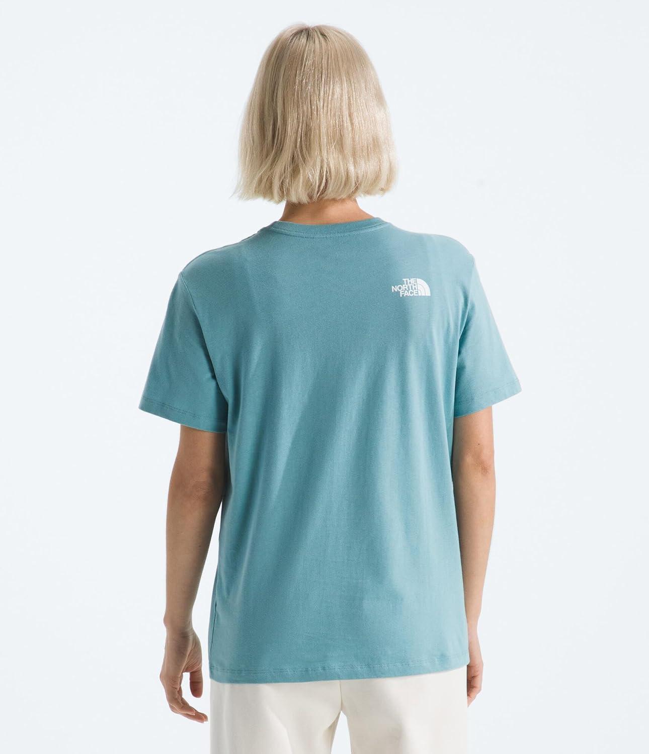 imageThe North Face Womens Evolution Short Sleeve Half Dome TeeBlue EclipseTnf White