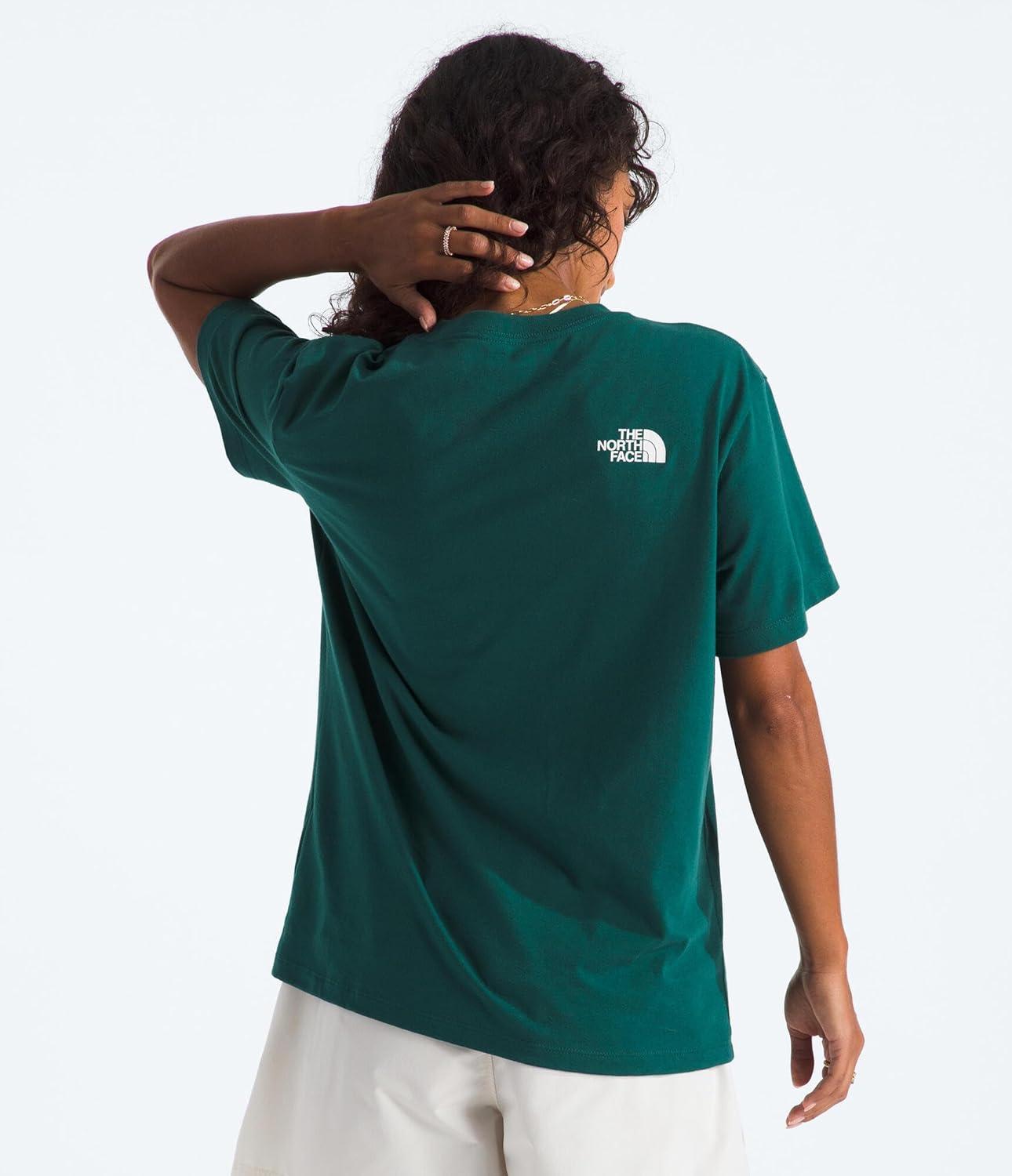 imageThe North Face Womens Evolution Short Sleeve Half Dome TeeDeep NoriTnf White