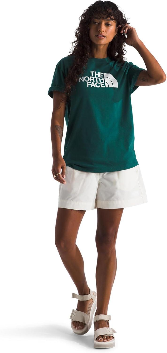 imageThe North Face Womens Evolution Short Sleeve Half Dome TeeDeep NoriTnf White