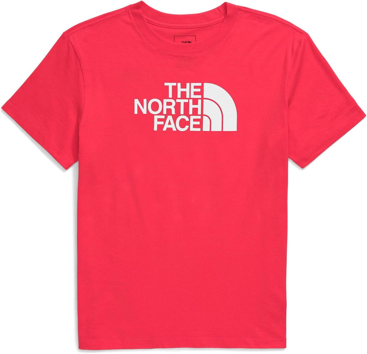 imageThe North Face Womens Evolution Short Sleeve Half Dome TeeHibiscusTnf White