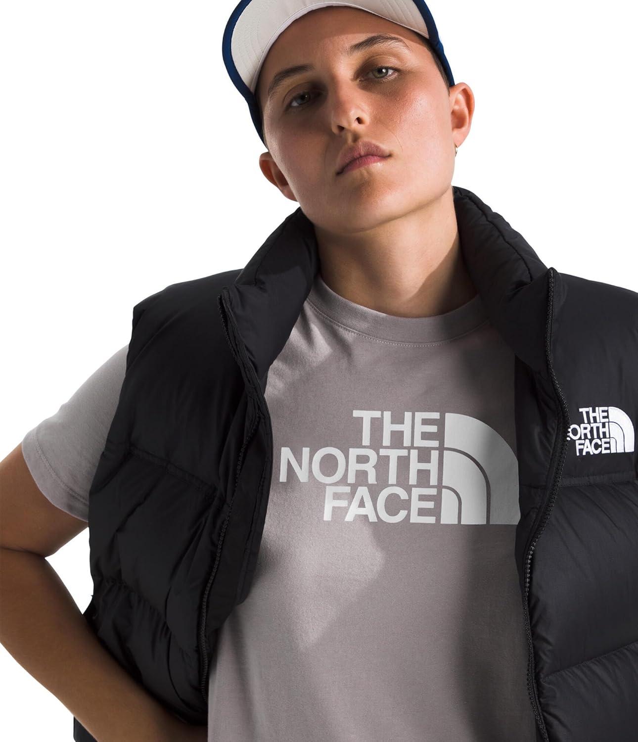 imageThe North Face Womens Evolution Short Sleeve Half Dome TeeMoonstone GreyTnf White
