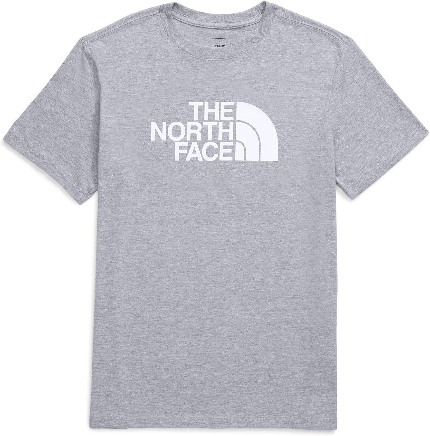 imageThe North Face Womens Evolution Short Sleeve Half Dome TeeTnf Pale Grey HeatherTnf White