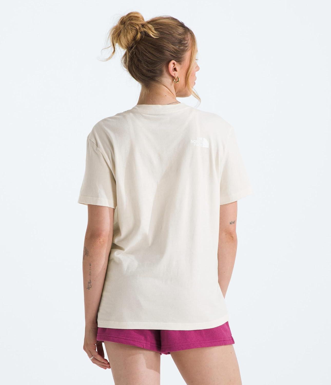 imageThe North Face Womens Evolution Short Sleeve Half Dome TeeWhite DuneTnf White
