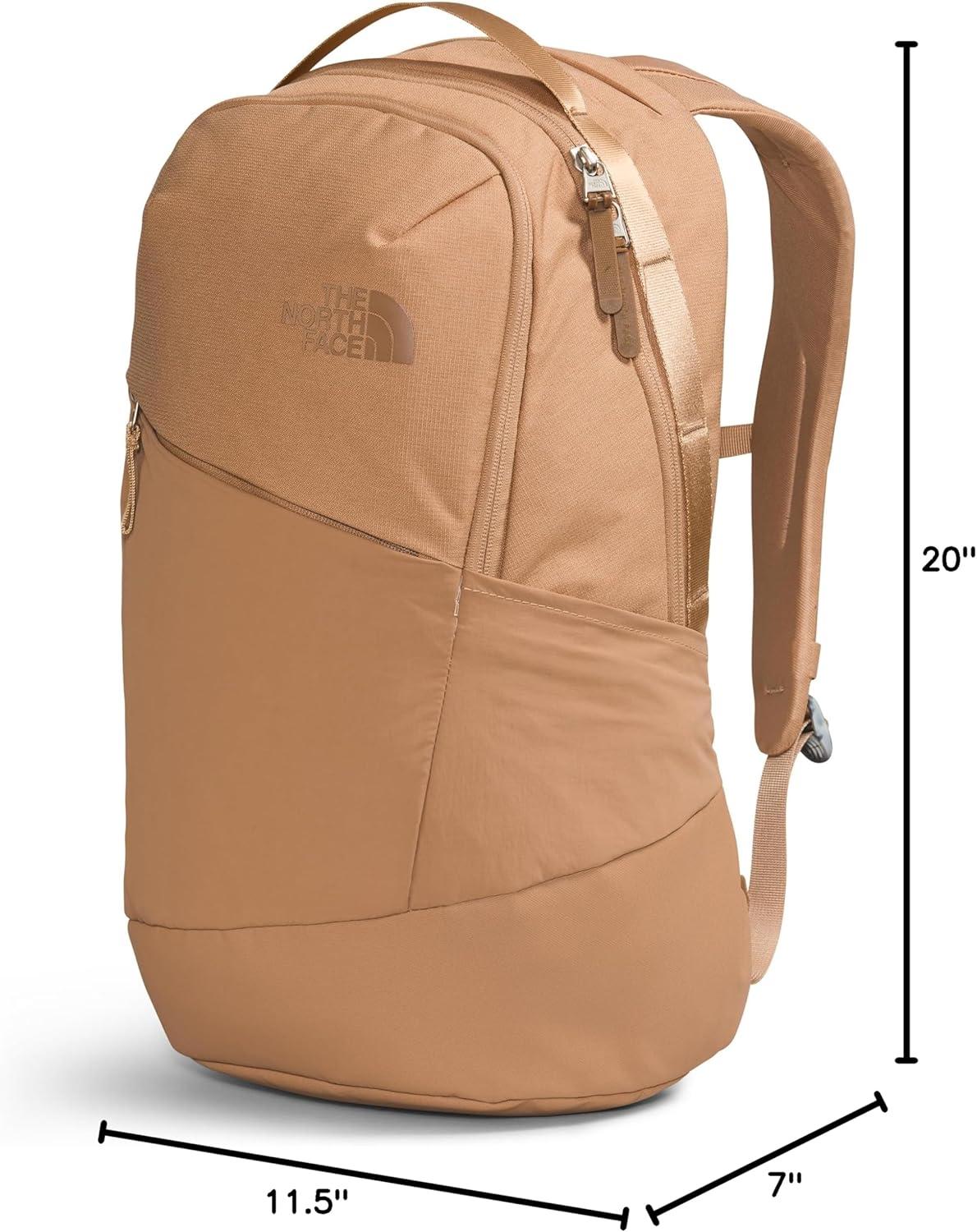 imageThe North Face Womens Isabella 30 Backpack Everyday Travel Bag with 16quot Laptop Sleeve WaterRepellent Finish WomenSpecific Fit Blue Eclipse Light HeatherTNF White One SizeAlmond Butter Dark HeatherCargo Khaki