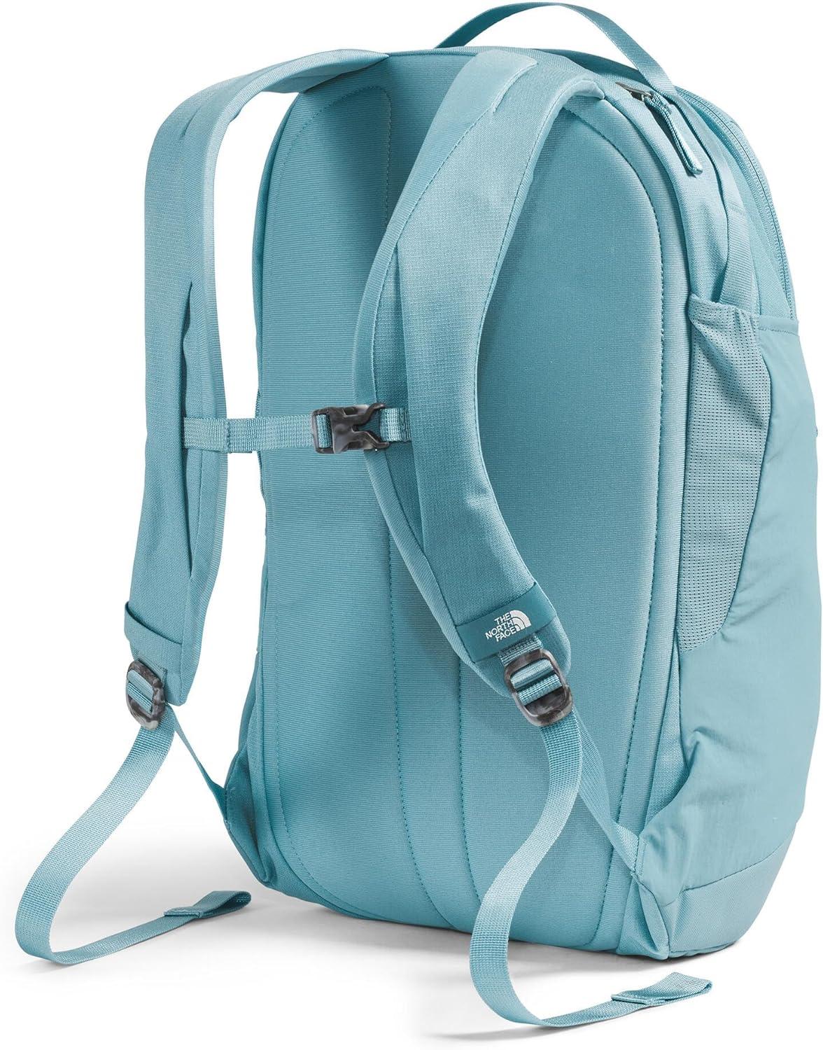 imageThe North Face Womens Isabella 30 Backpack Everyday Travel Bag with 16quot Laptop Sleeve WaterRepellent Finish WomenSpecific Fit Blue Eclipse Light HeatherTNF White One SizeBlue Eclipse Light HeatherTnf White