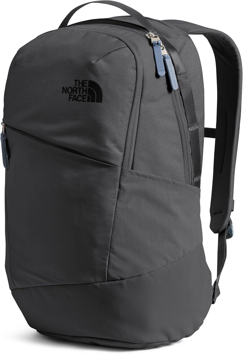 imageThe North Face Womens Isabella 30 Backpack Everyday Travel Bag with 16quot Laptop Sleeve WaterRepellent Finish WomenSpecific Fit Blue Eclipse Light HeatherTNF White One SizeAsphalt Grey Light HeatherFolk Blue