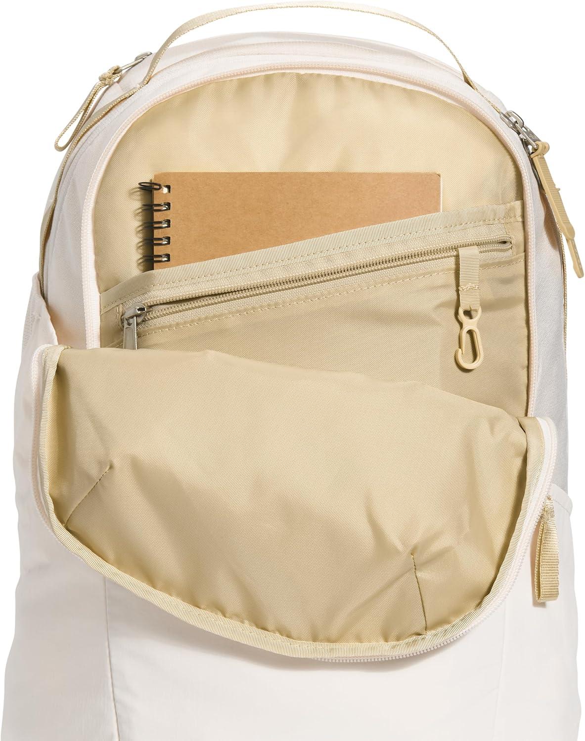 imageThe North Face Womens Isabella 30 Backpack Everyday Travel Bag with 16quot Laptop Sleeve WaterRepellent Finish WomenSpecific Fit Blue Eclipse Light HeatherTNF White One SizeGardenia White Dark HeatherGravelnpf