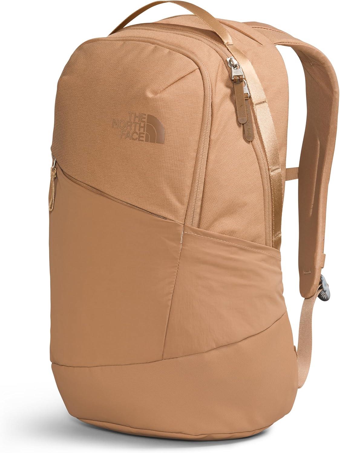 imageThe North Face Womens Isabella 30 Backpack Everyday Travel Bag with 16quot Laptop Sleeve WaterRepellent Finish WomenSpecific Fit Blue Eclipse Light HeatherTNF White One SizeAlmond Butter Dark HeatherCargo Khaki