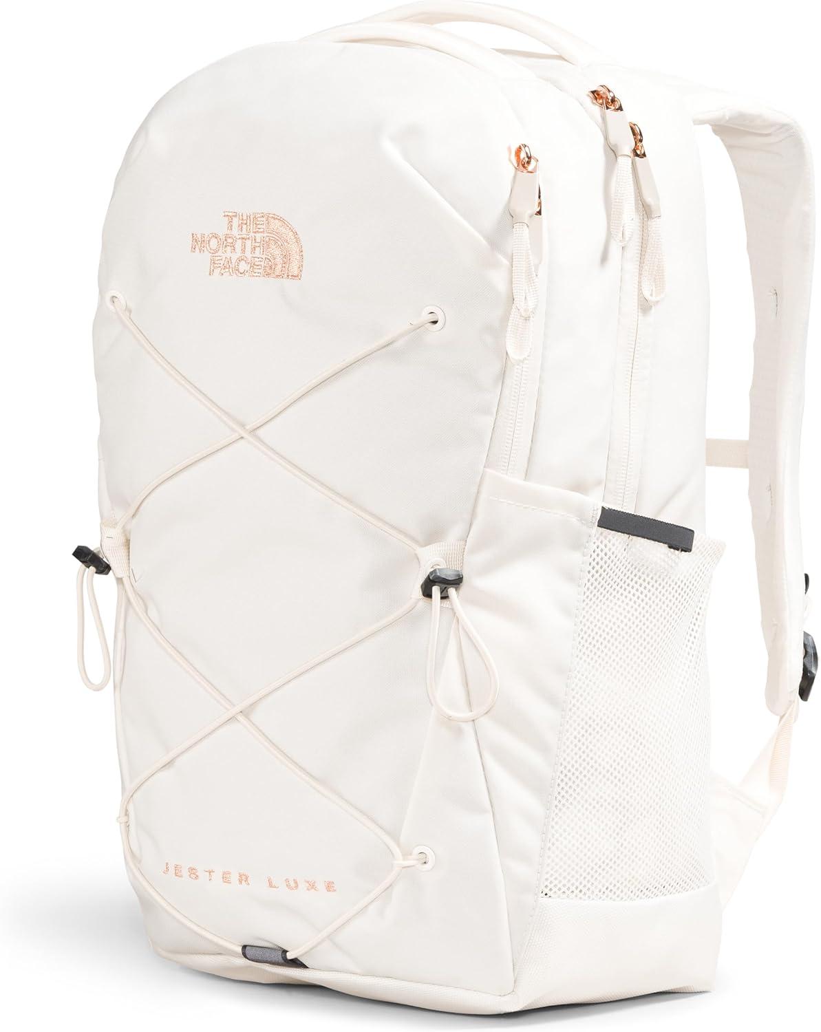 imageThe North Face Womens Jester Everyday Laptop Backpack Commuter Travel Bag with Laptop Sleeve WaterRepellent Finish Spacious Compartment Steel Blue One SizeGardenia WhiteBurnt Coral Metallic