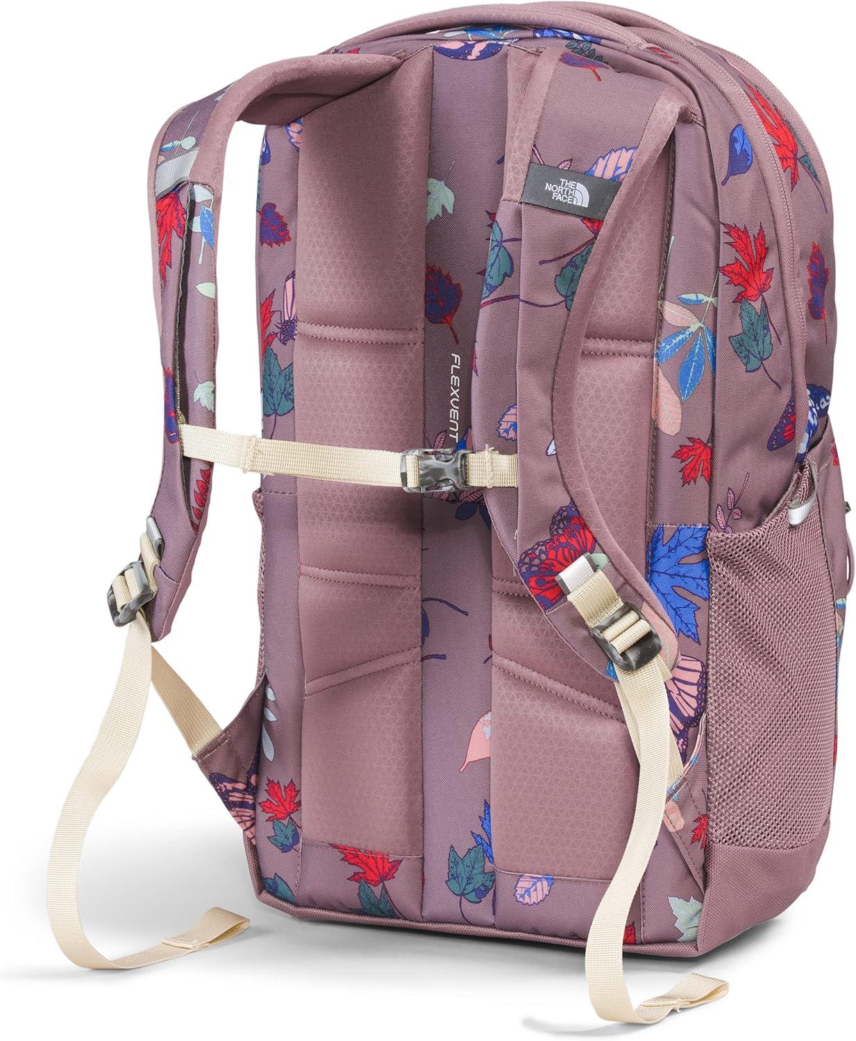 imageThe North Face Womens Jester Everyday Laptop Backpack Commuter Travel Bag with Laptop Sleeve WaterRepellent Finish Spacious Compartment Steel Blue One SizeFawn Grey Fall Wanderer Print
