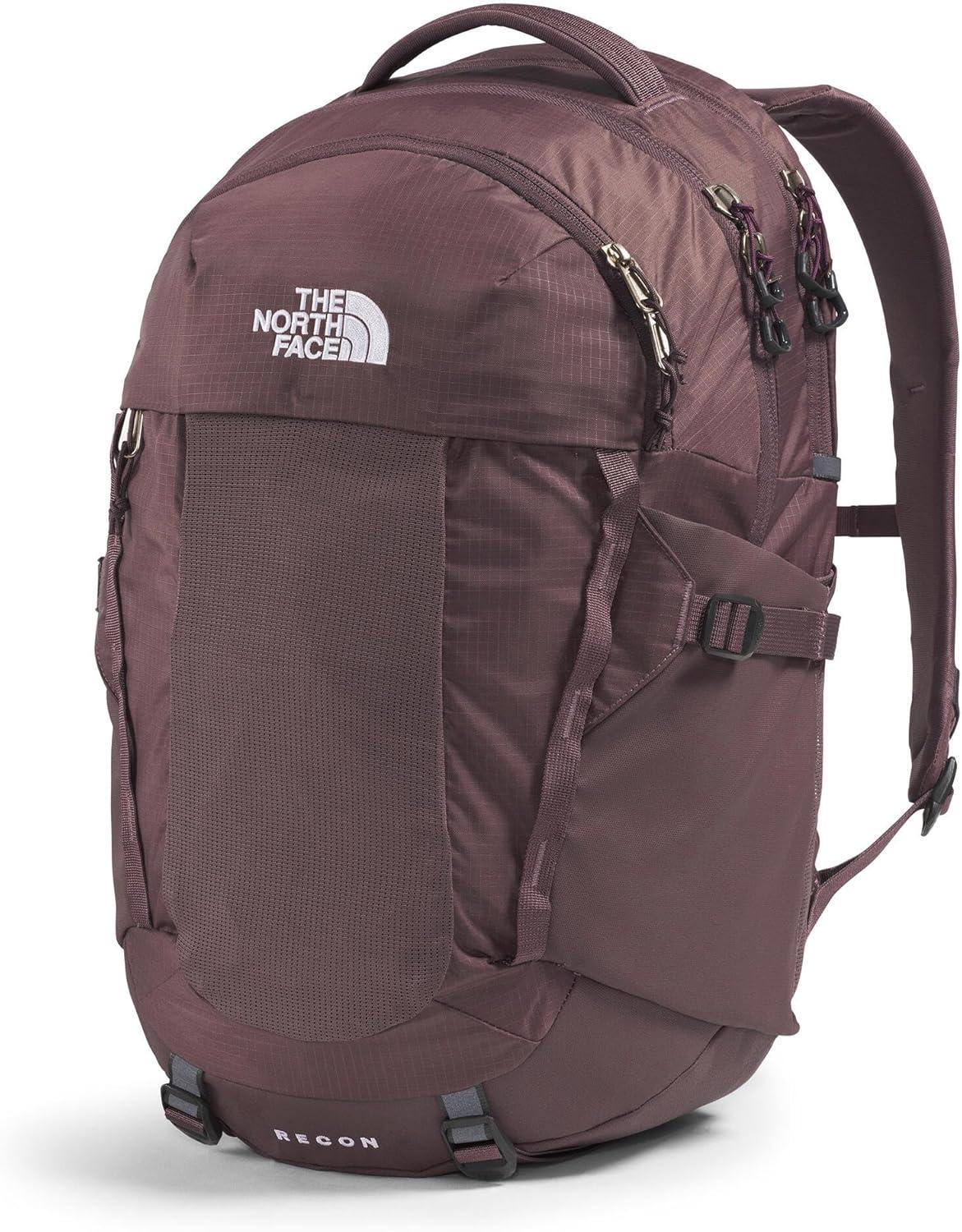 imageThe North Face Womens Recon Everyday Laptop Backpack Commuter Travel Bag with 16quot Laptop Sleeve WaterRepellent Finish WomenSpecific Fit Blue Eclipse Light HeatherBlue Eclipse One SizeTawny Quartz