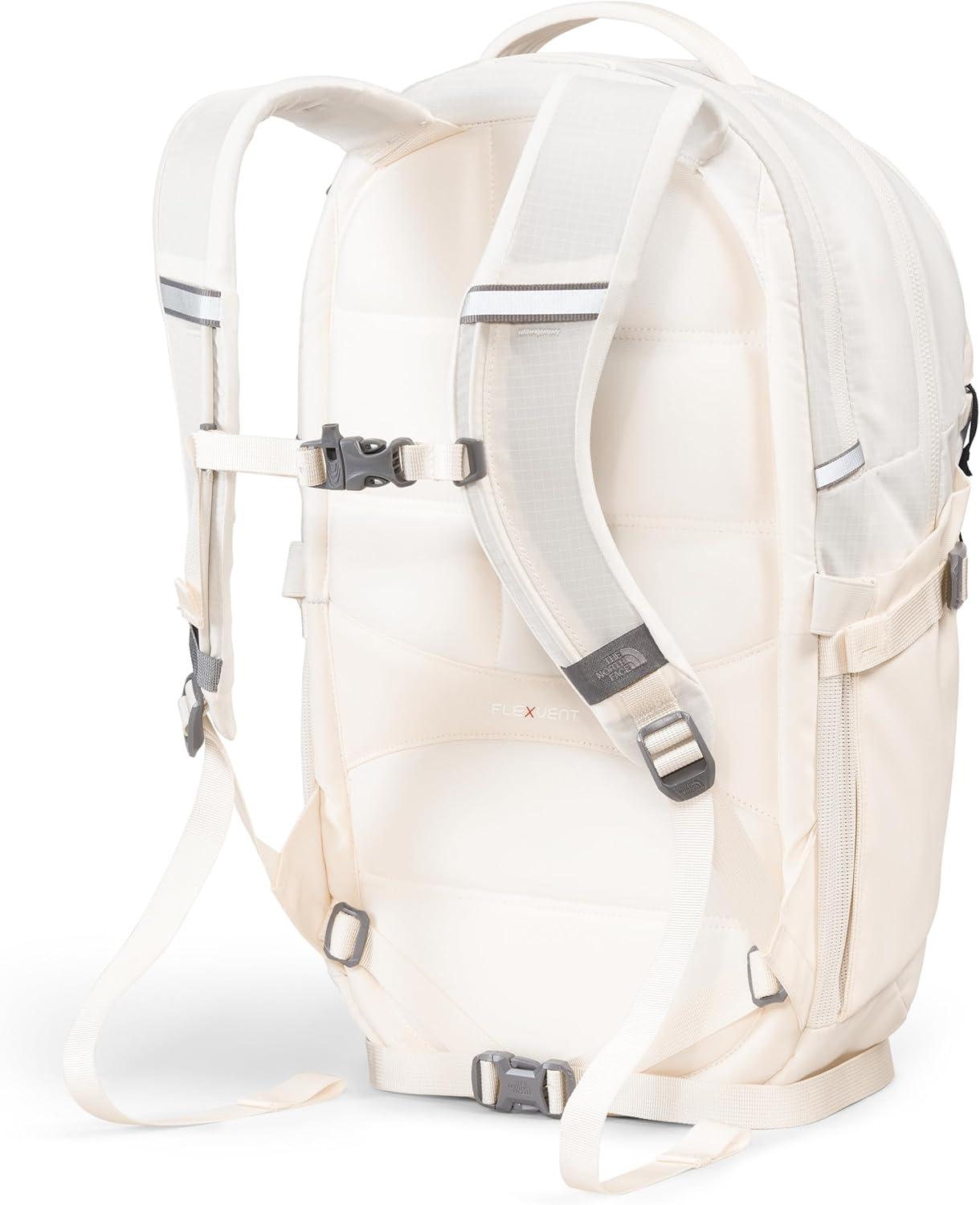 imageThe North Face Womens Recon Everyday Laptop Backpack Commuter Travel Bag with 16quot Laptop Sleeve WaterRepellent Finish WomenSpecific Fit Blue Eclipse Light HeatherBlue Eclipse One SizeGardenia WhiteTnf Blacknpf