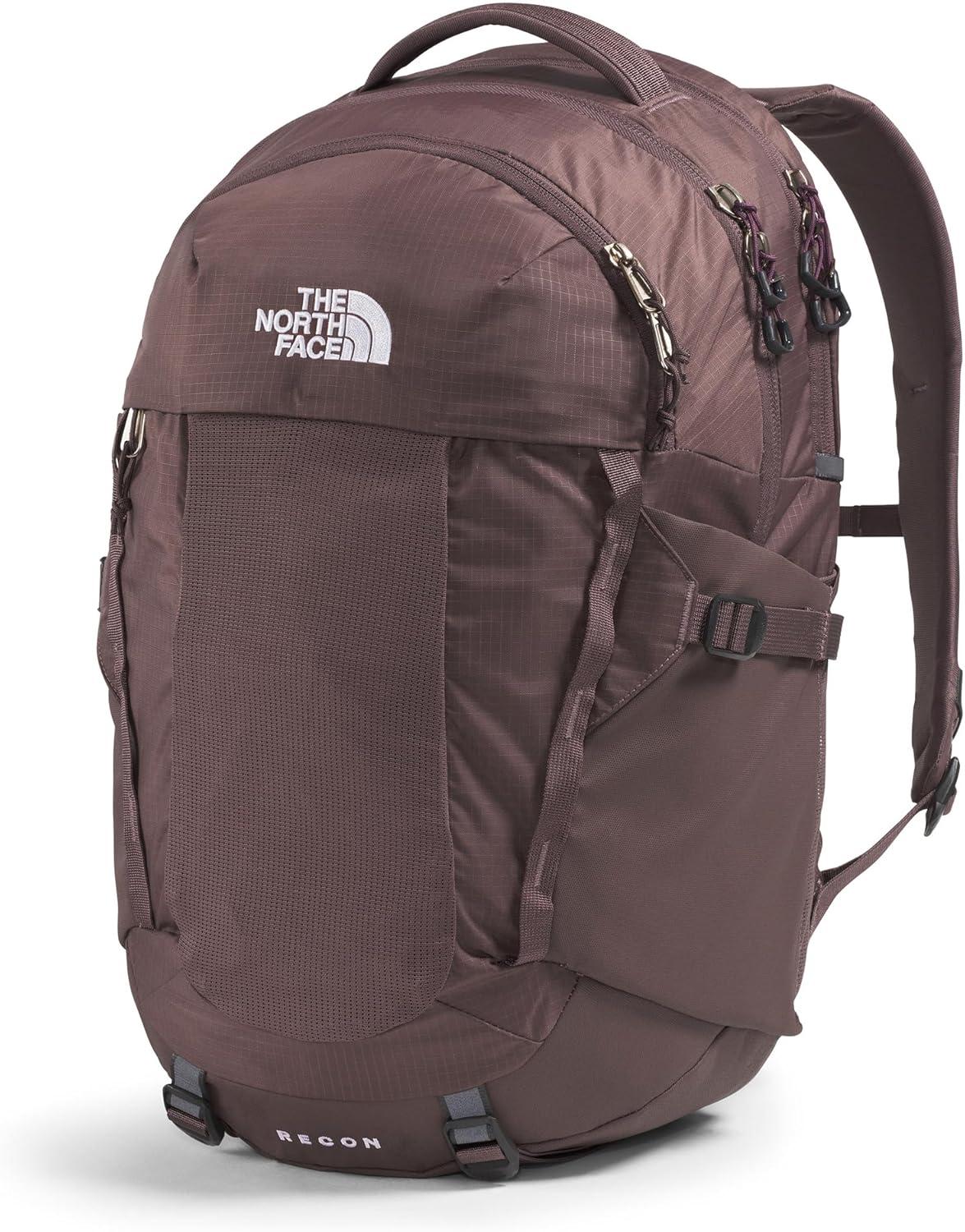 imageThe North Face Womens Recon Everyday Laptop Backpack Commuter Travel Bag with 16quot Laptop Sleeve WaterRepellent Finish WomenSpecific Fit Blue Eclipse Light HeatherBlue Eclipse One SizeTawny Quartz