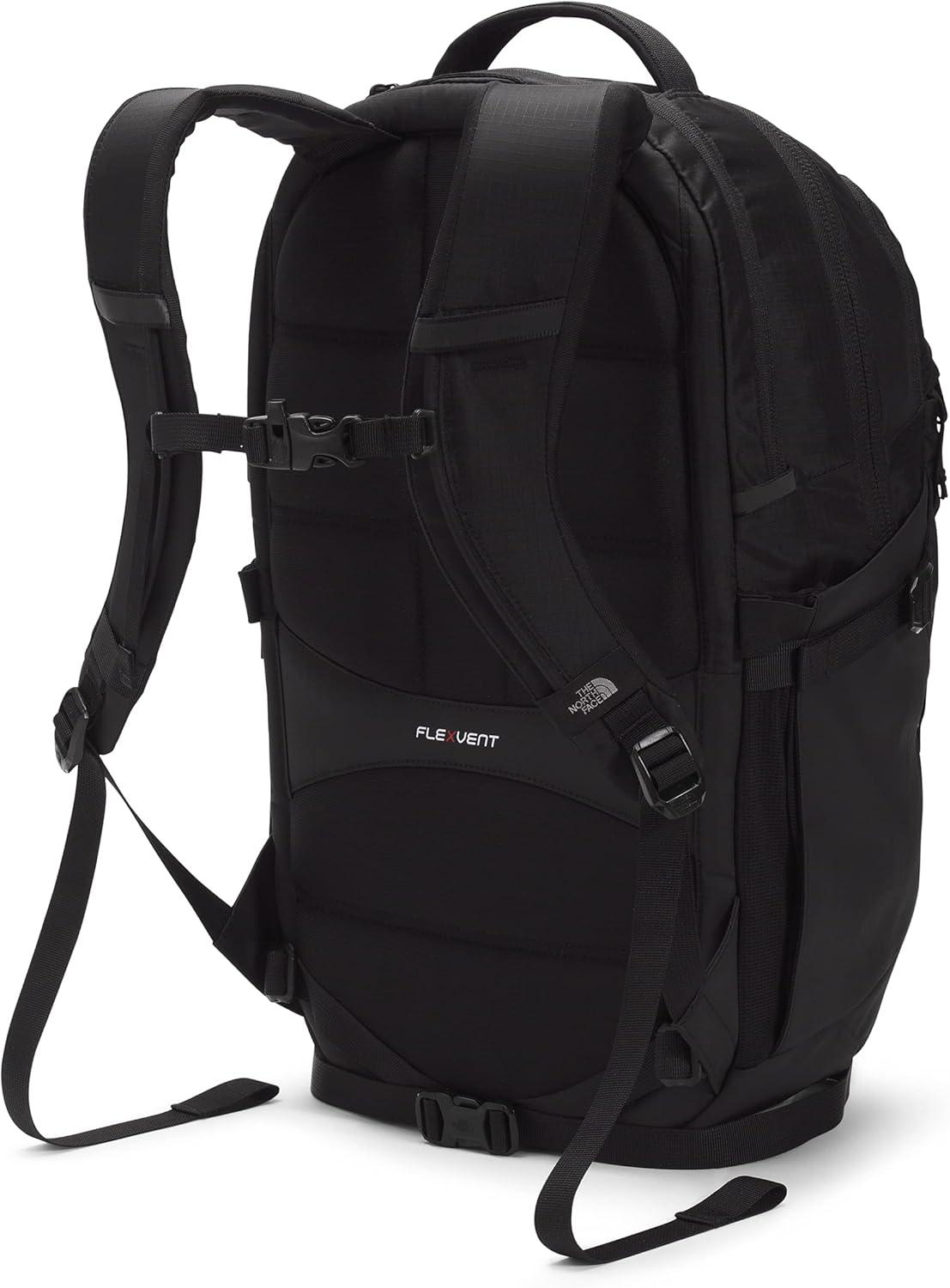 imageThe North Face Womens Recon Everyday Laptop Backpack Commuter Travel Bag with 16quot Laptop Sleeve WaterRepellent Finish WomenSpecific Fit Blue Eclipse Light HeatherBlue Eclipse One SizeTNF BlackTNF Black