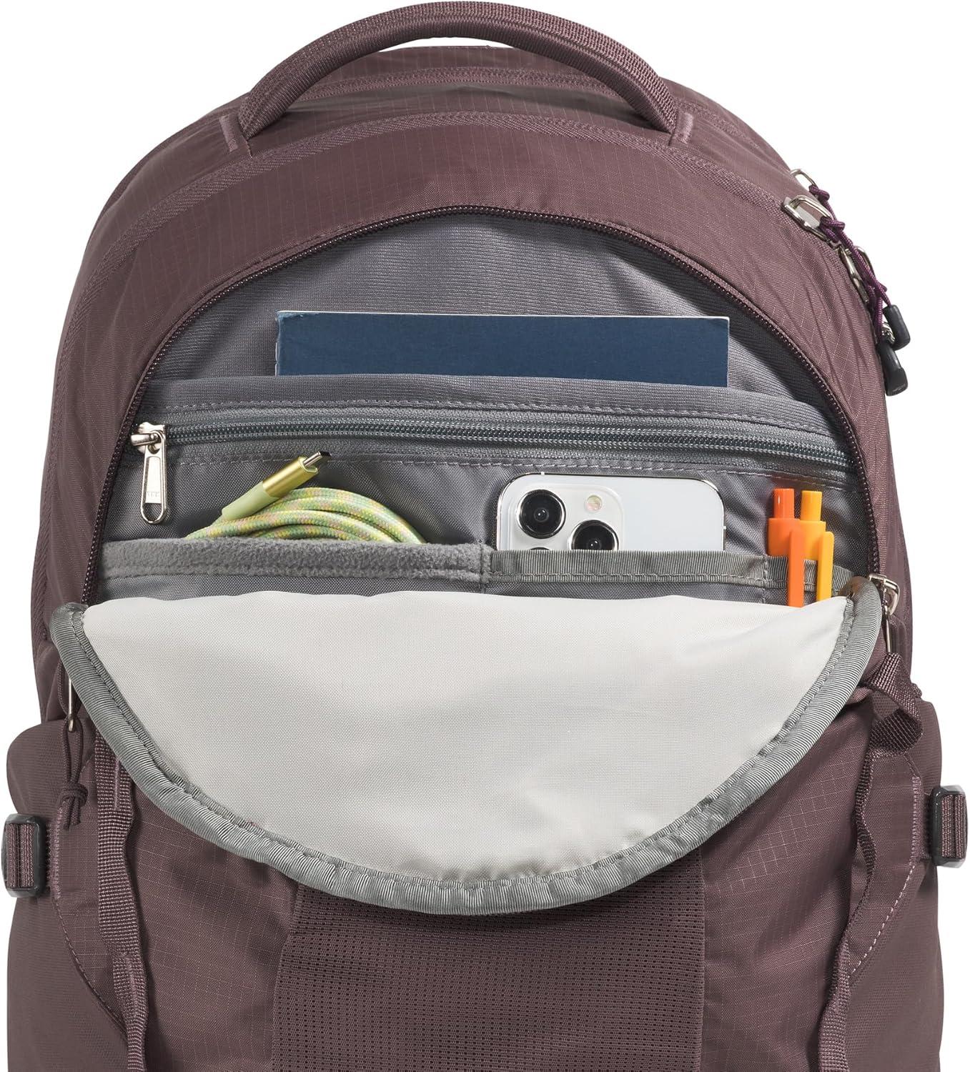 imageThe North Face Womens Recon Everyday Laptop Backpack Commuter Travel Bag with 16quot Laptop Sleeve WaterRepellent Finish WomenSpecific Fit Blue Eclipse Light HeatherBlue Eclipse One SizeTawny Quartz