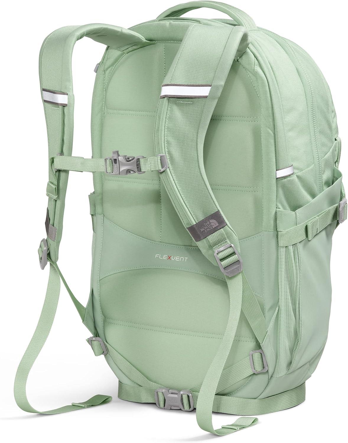 imageThe North Face Womens Recon Everyday Laptop Backpack Commuter Travel Bag with 16quot Laptop Sleeve WaterRepellent Finish WomenSpecific Fit Blue Eclipse Light HeatherBlue Eclipse One SizeMisty Sage Dark HeatherMeld Grey