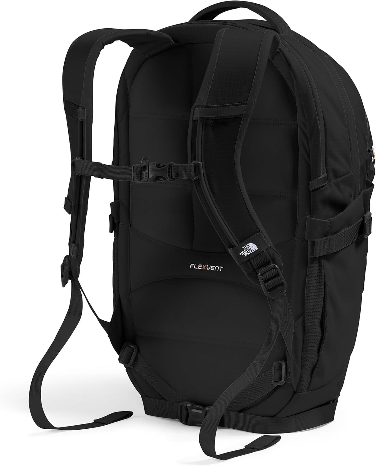 imageThe North Face Womens Recon Everyday Laptop Backpack Commuter Travel Bag with 16quot Laptop Sleeve WaterRepellent Finish WomenSpecific Fit Blue Eclipse Light HeatherBlue Eclipse One SizeTnf BlackTnf Blacknpf