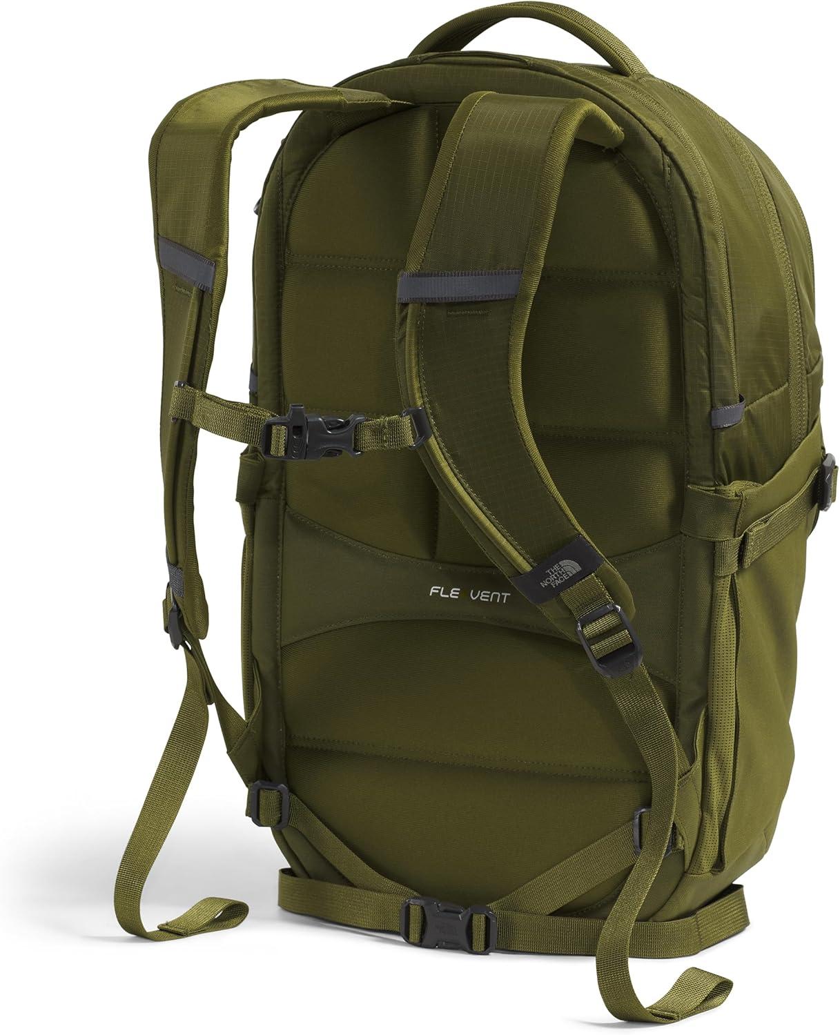 imageThe North Face Womens Recon Everyday Laptop Backpack Commuter Travel Bag with 16quot Laptop Sleeve WaterRepellent Finish WomenSpecific Fit Blue Eclipse Light HeatherBlue Eclipse One SizeForest OliveUtility Brown