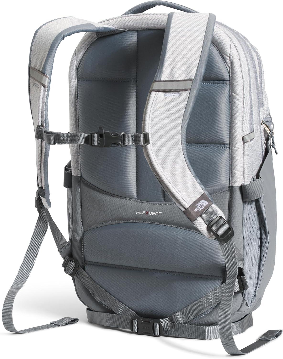 imageThe North Face Womens Surge Commuter Laptop Backpack Everyday Travel Bag with 16quot Laptop Sleeve WaterRepellent Finish WomenSpecific Fit TNF BlackTNF BlackNPF One SizeTnf White Metallic MlangeMid Greynpf