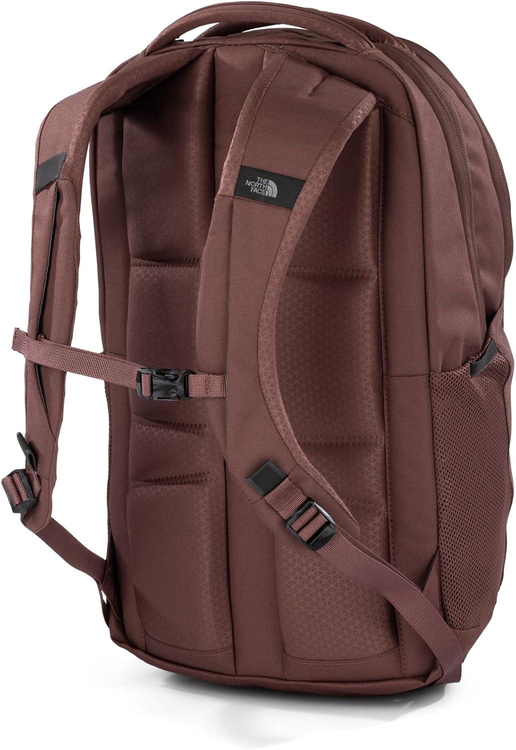 imageThe North Face Womens Vault Everyday Laptop Backpack Commuter Travel Bag with WaterRepellent Finish Spacious Main Compartment Slate MossWhite Dune One SizeMarron PurplePink Clay