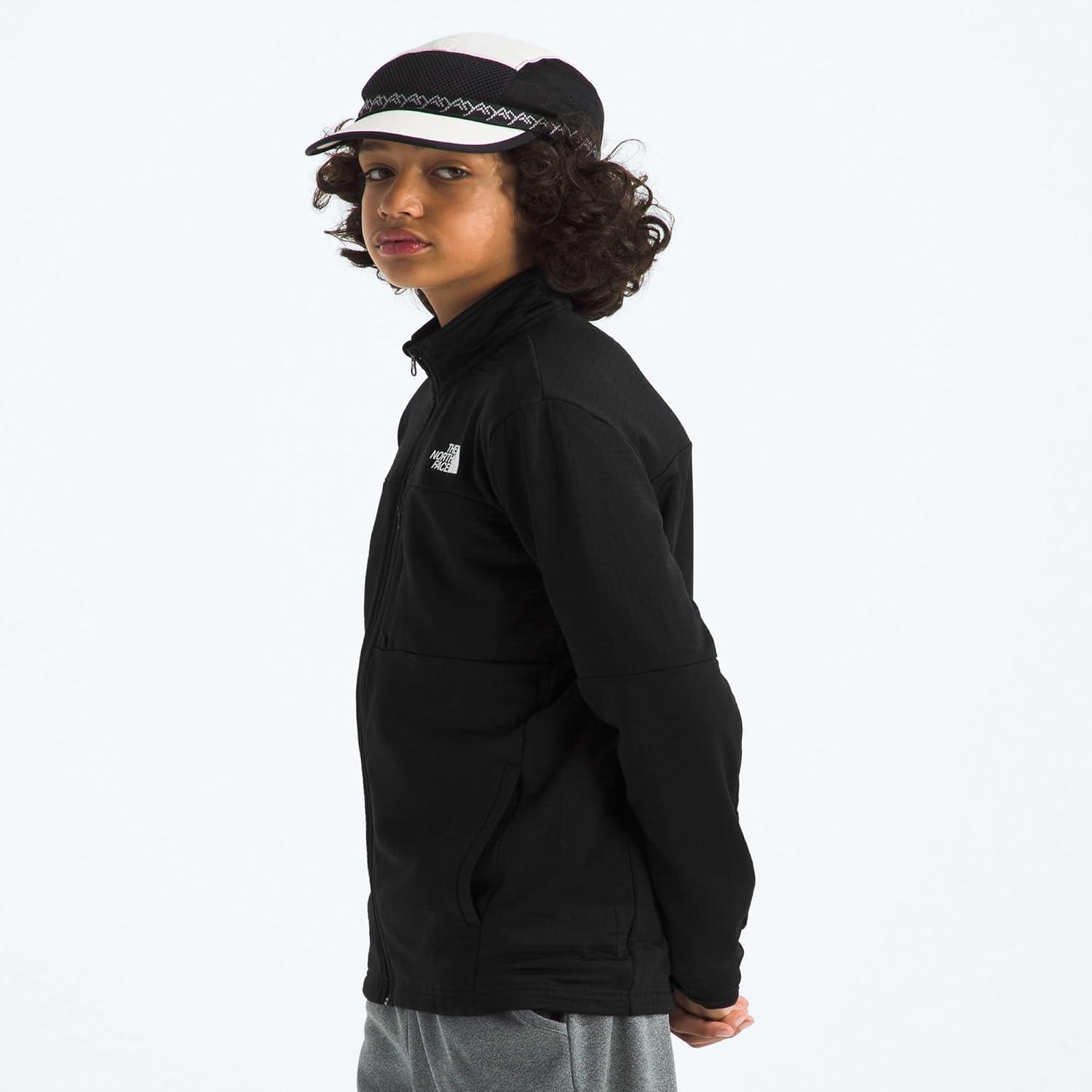 imageThe North Face boys Hike Midlayer Full Zip JacketTnf Black