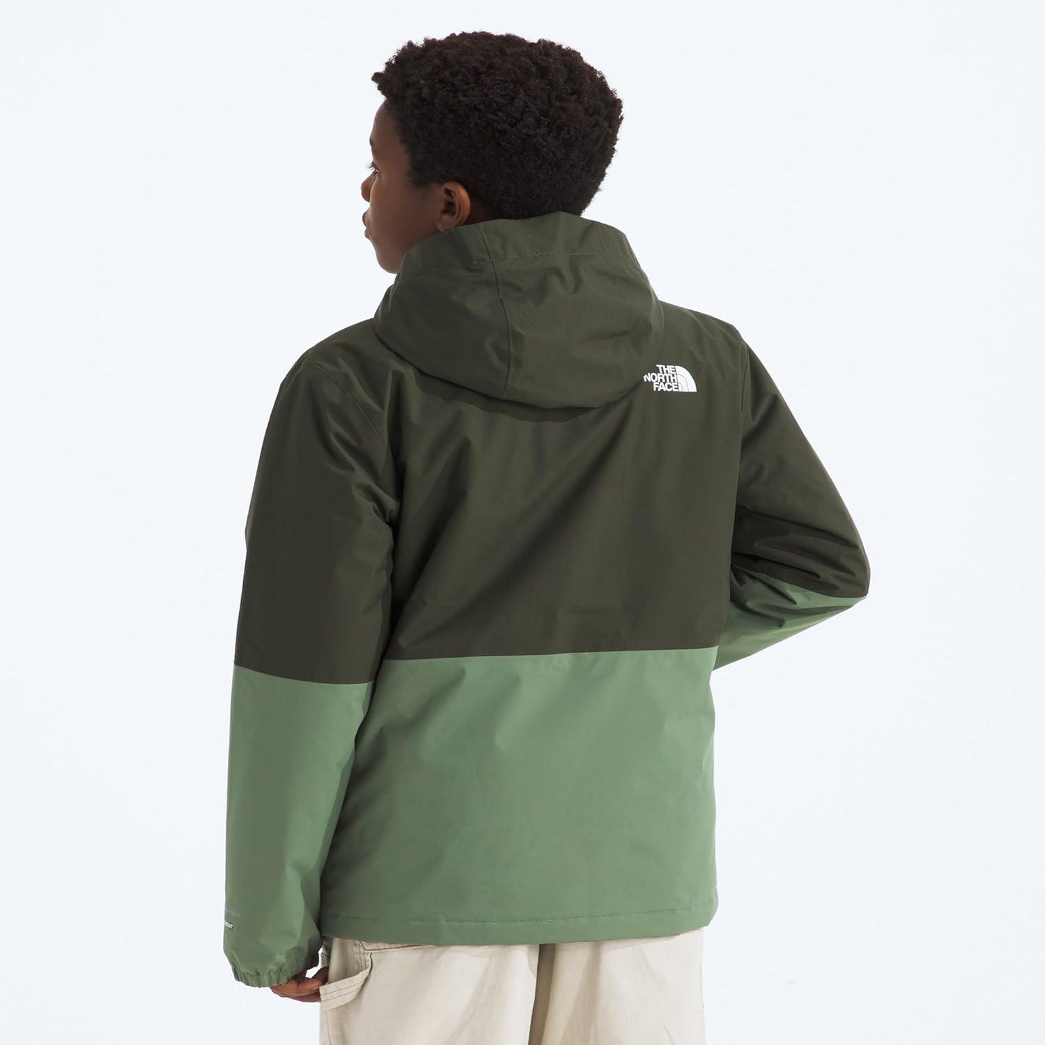 imageThe North Face boys Warm Antora Rain Jacket Little KidBig KidNew Taupe GreenBark Mist