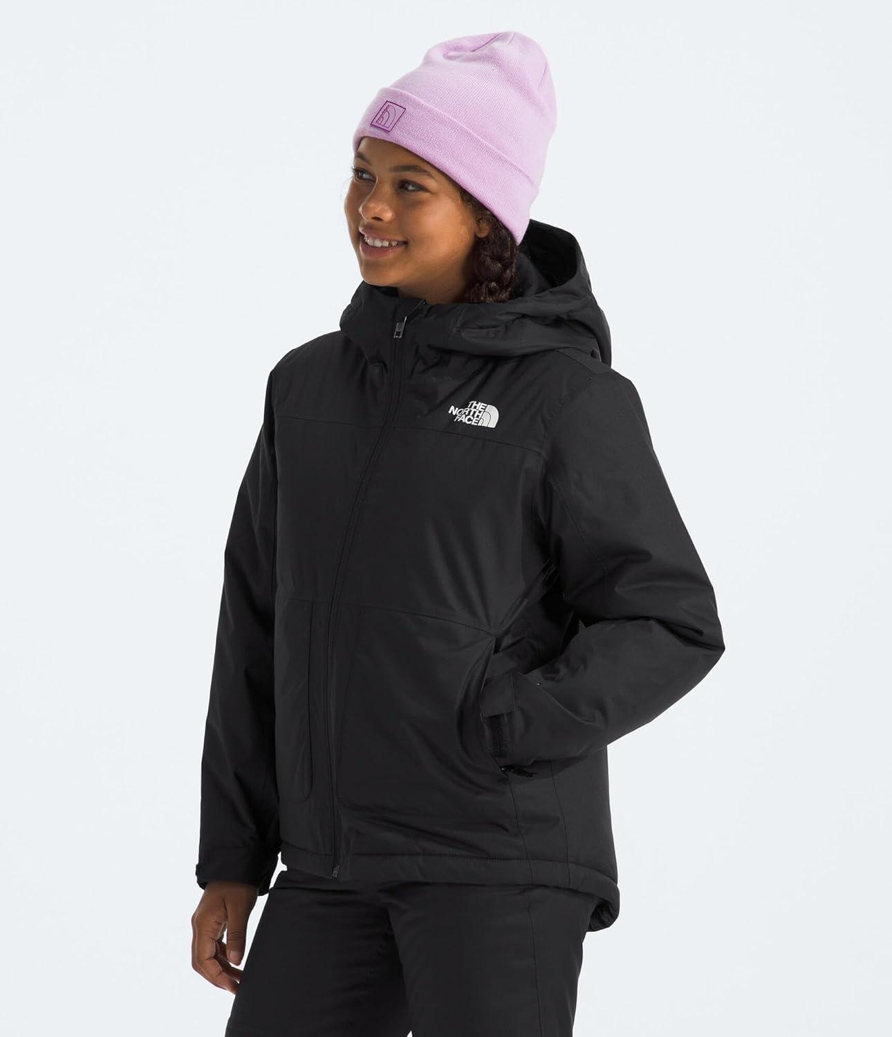 imageThe North Face girls Freedom Insulated Jacket Little KidBig KidTnf Black