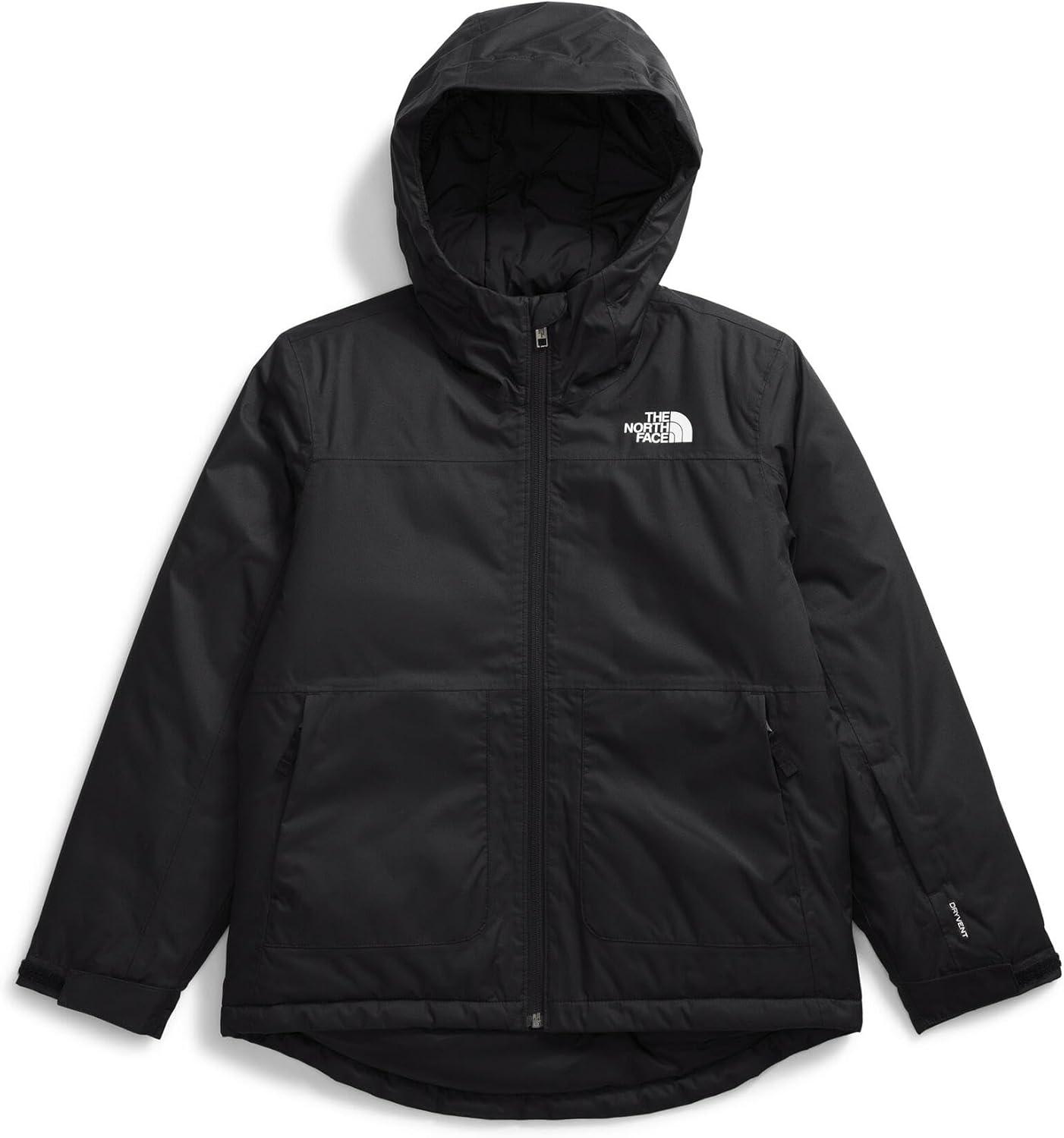imageThe North Face girls Freedom Insulated Jacket Little KidBig KidTnf Black