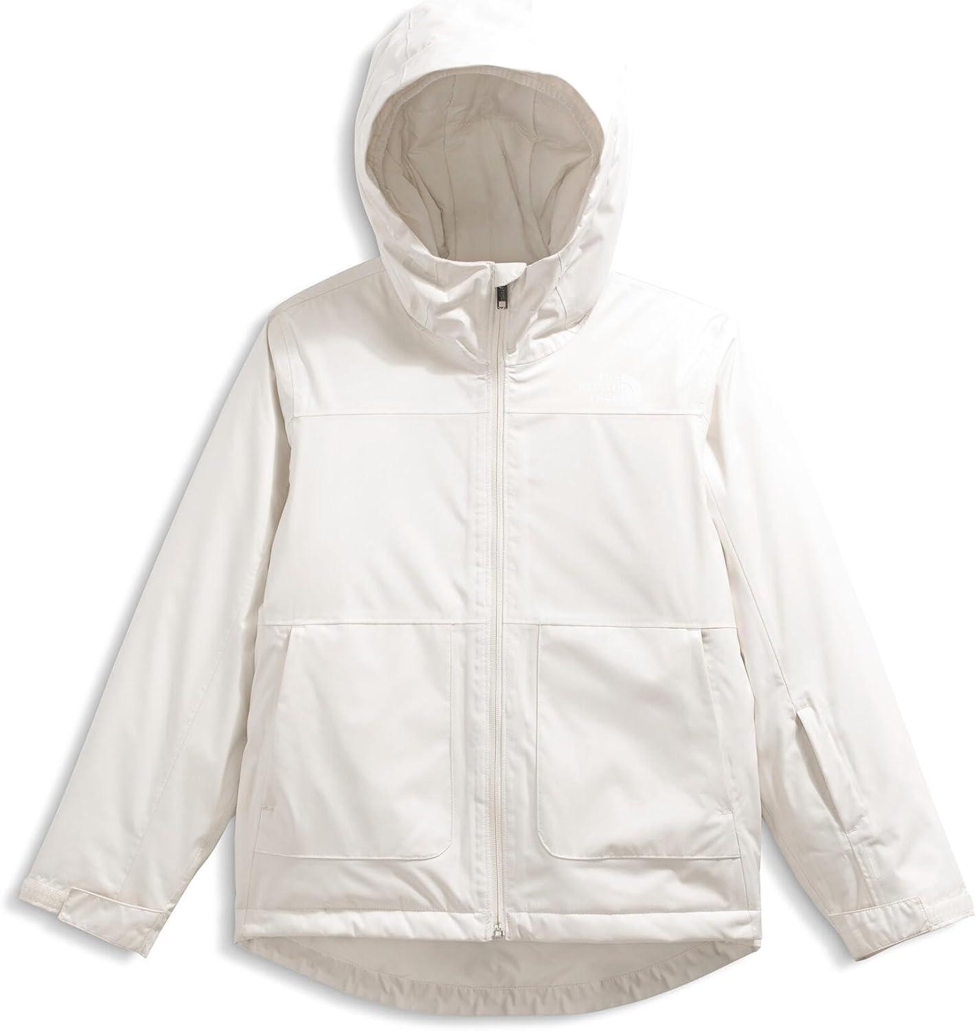 imageThe North Face girls Freedom Insulated Jacket Little KidBig KidWhite Dune