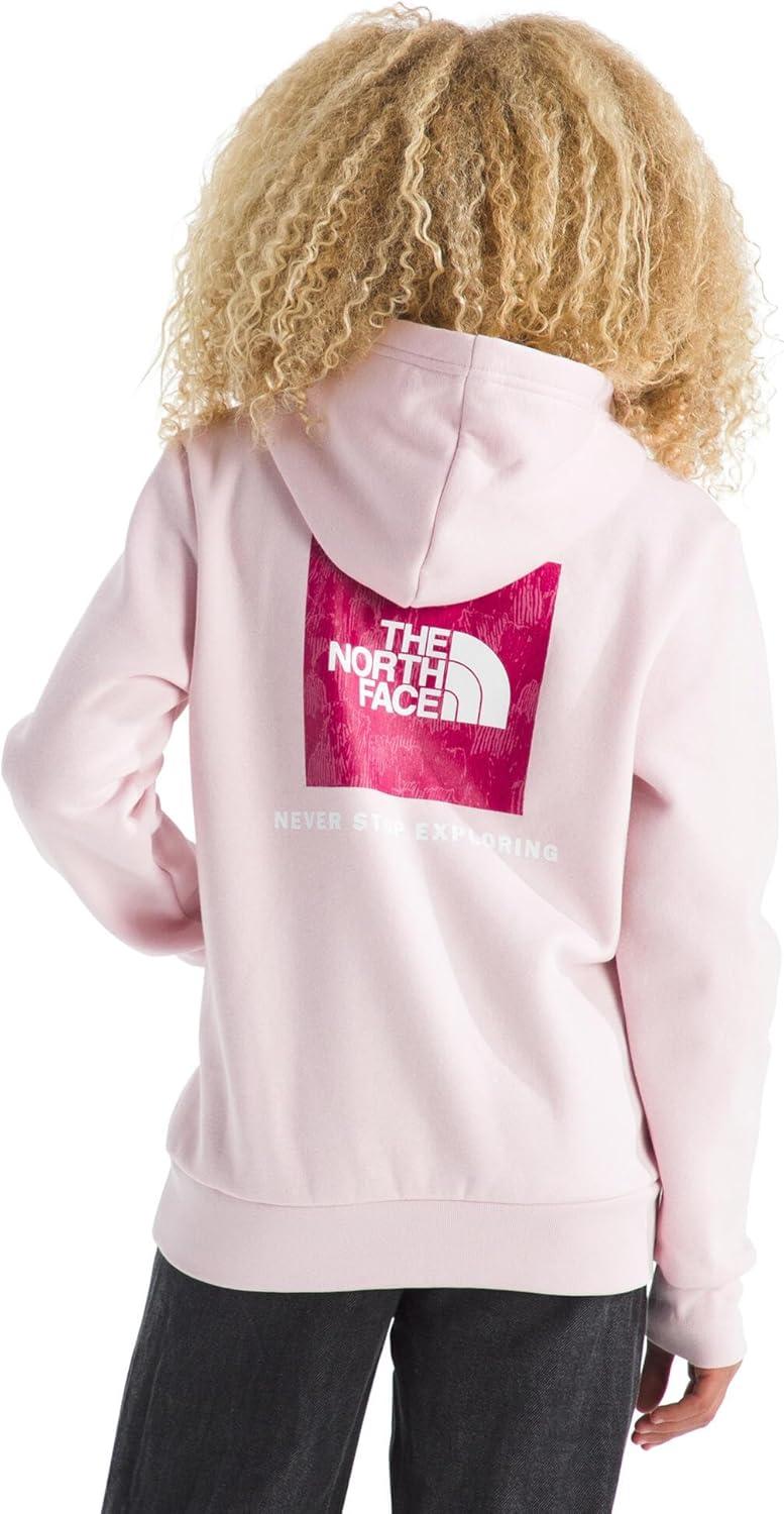 imageThe North Face unisexchild Evolution Box Nse Pullover Graphic HoodiePale BlossomLali Guran Regenerative Ink Print