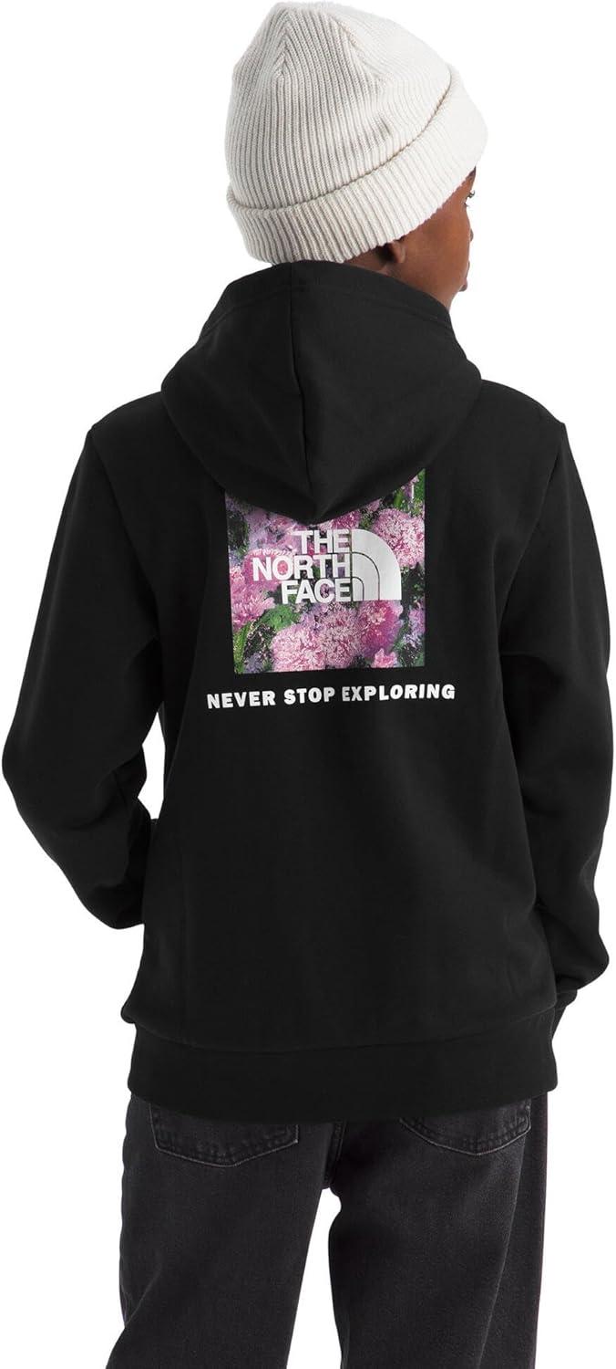 imageThe North Face unisexchild Evolution Box Nse Pullover Graphic HoodieTnf Black