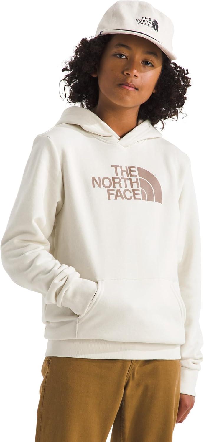 imageThe North Face unisexchild Evolution Half Dome HoodieWhite Dune