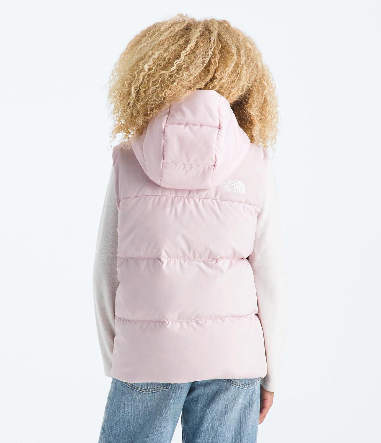 imageThe North Face unisexchild North Down Hooded VestPale Blossom