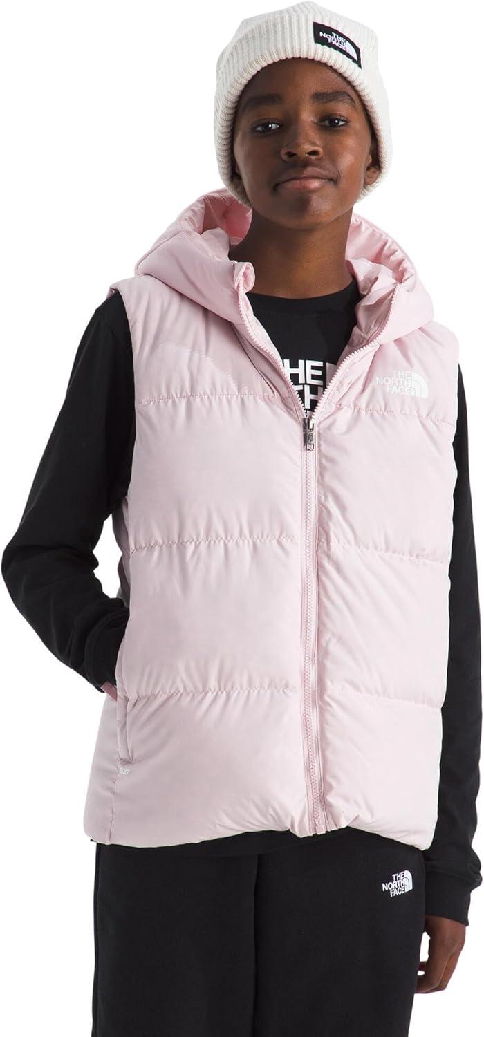 imageThe North Face unisexchild North Down Hooded VestPale Blossom