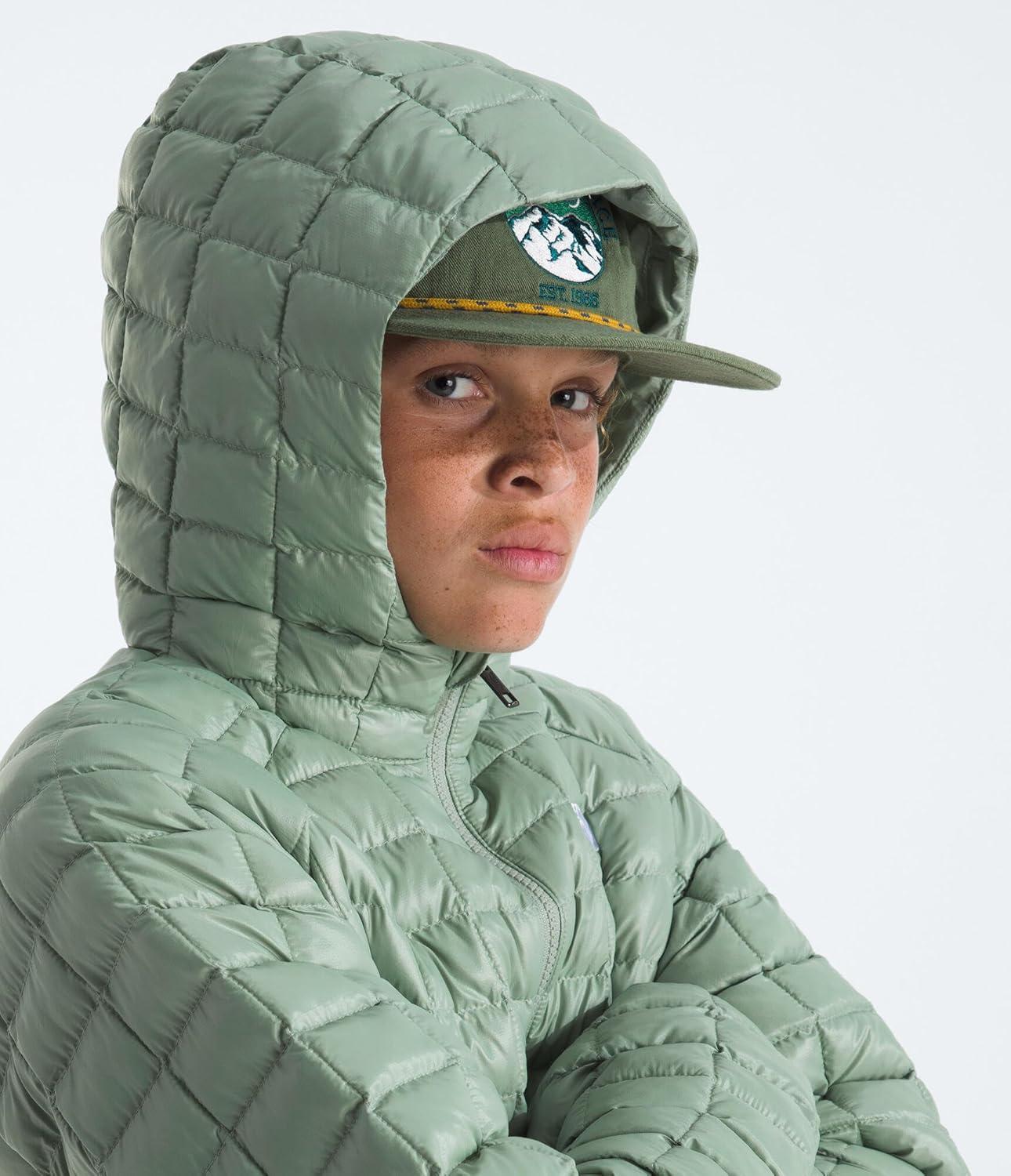 imageThe North Face unisexchild Thermoball Hooded JacketSlate Moss