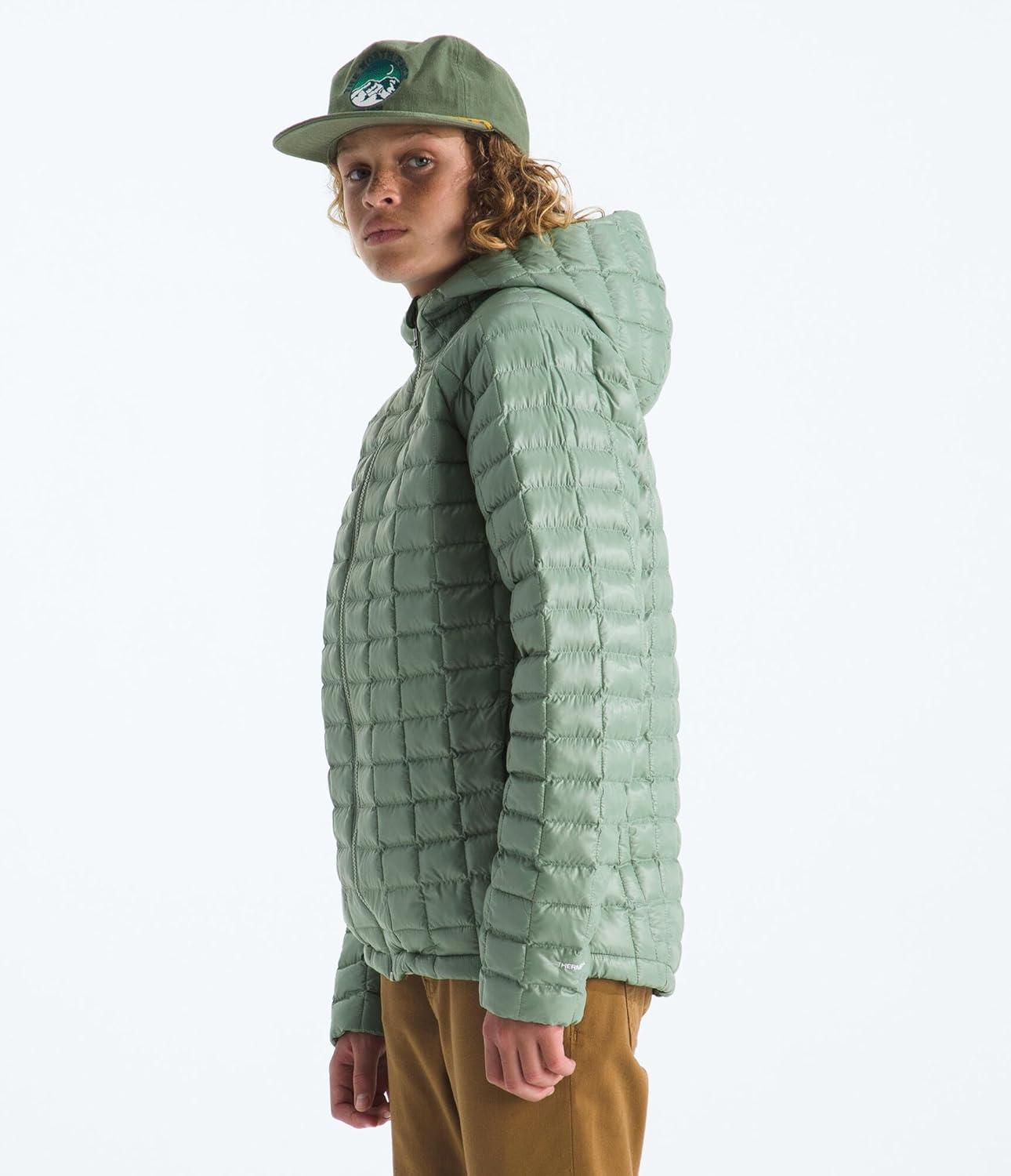 imageThe North Face unisexchild Thermoball Hooded JacketSlate Moss