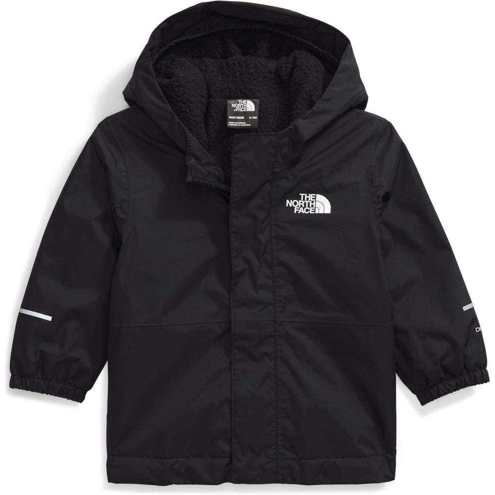 imageTHE NORTH FACE Baby Warm Antora Rain Jacket  Windproof ampamp Waterproof Rain Coat Adjustable 3piece HoodTnf Black