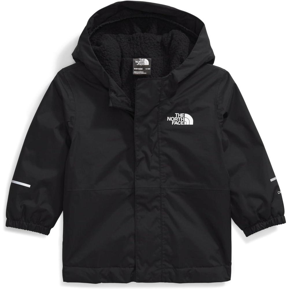 imageTHE NORTH FACE Baby Warm Antora Rain Jacket Windproof ampamp Waterproof Rain Coat Adjustable 3piece HoodTnf BlackTnf Black
