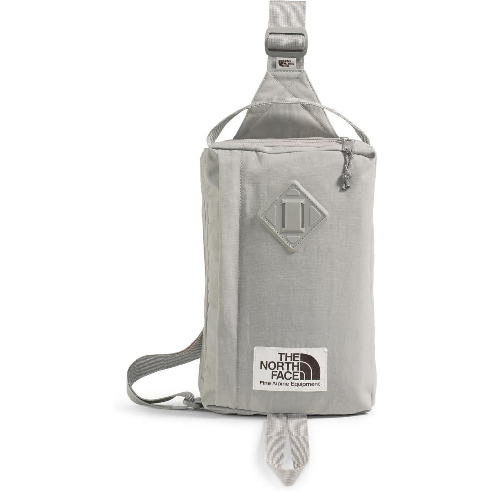imageTHE NORTH FACE Berkeley Field Bag Water Repellent Vintage Style Travel Essential SIing Holds Water Bottles Phones ampamp KeysStone Slab