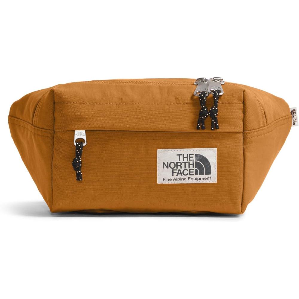 imageTHE NORTH FACE Berkeley Lumbar Bag  Waterrepellent Fanny Pack for Men ampamp Women External Pocket ampamp Adjustable StrapTimber TanTNF Black
