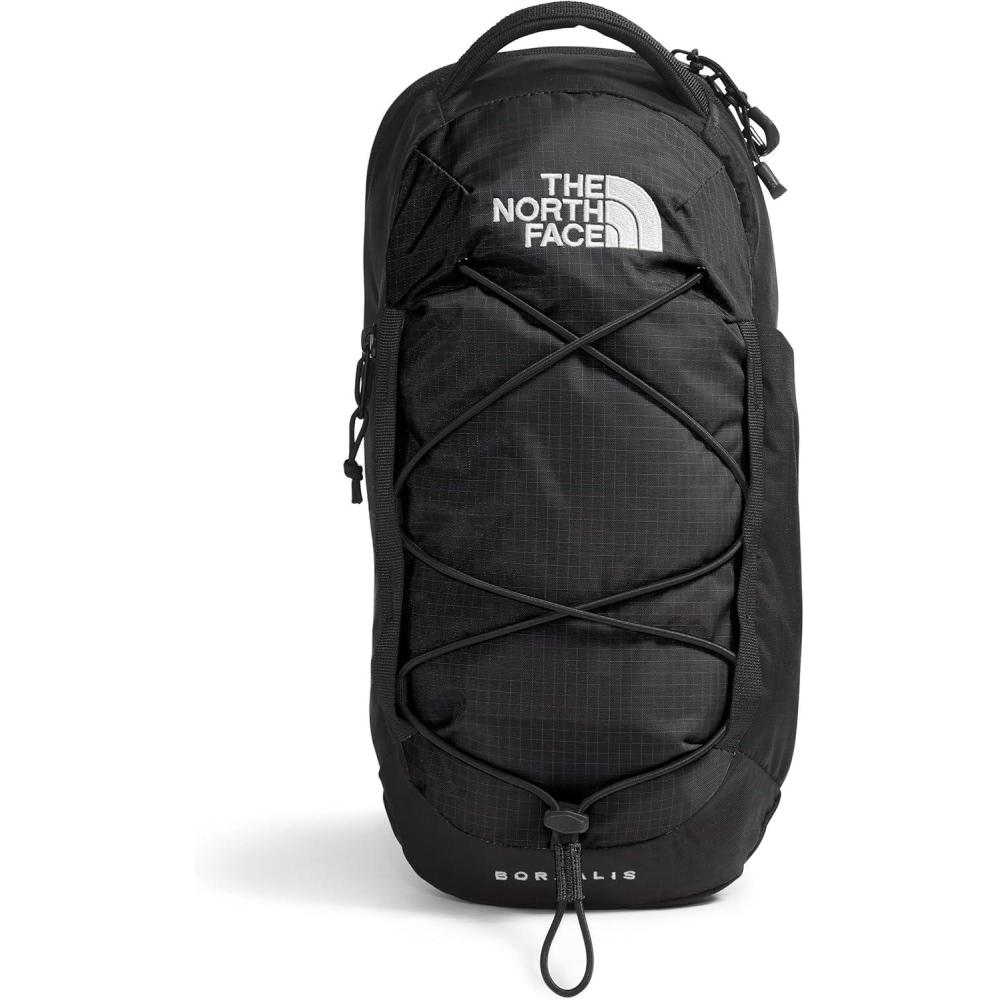 imageTHE NORTH FACE Borealis SIing Bag Crossbody Adjustable Strap Water Repellent Finish Multiple Compartments Tablet SleeveTnf BlackTnf Whitenpf