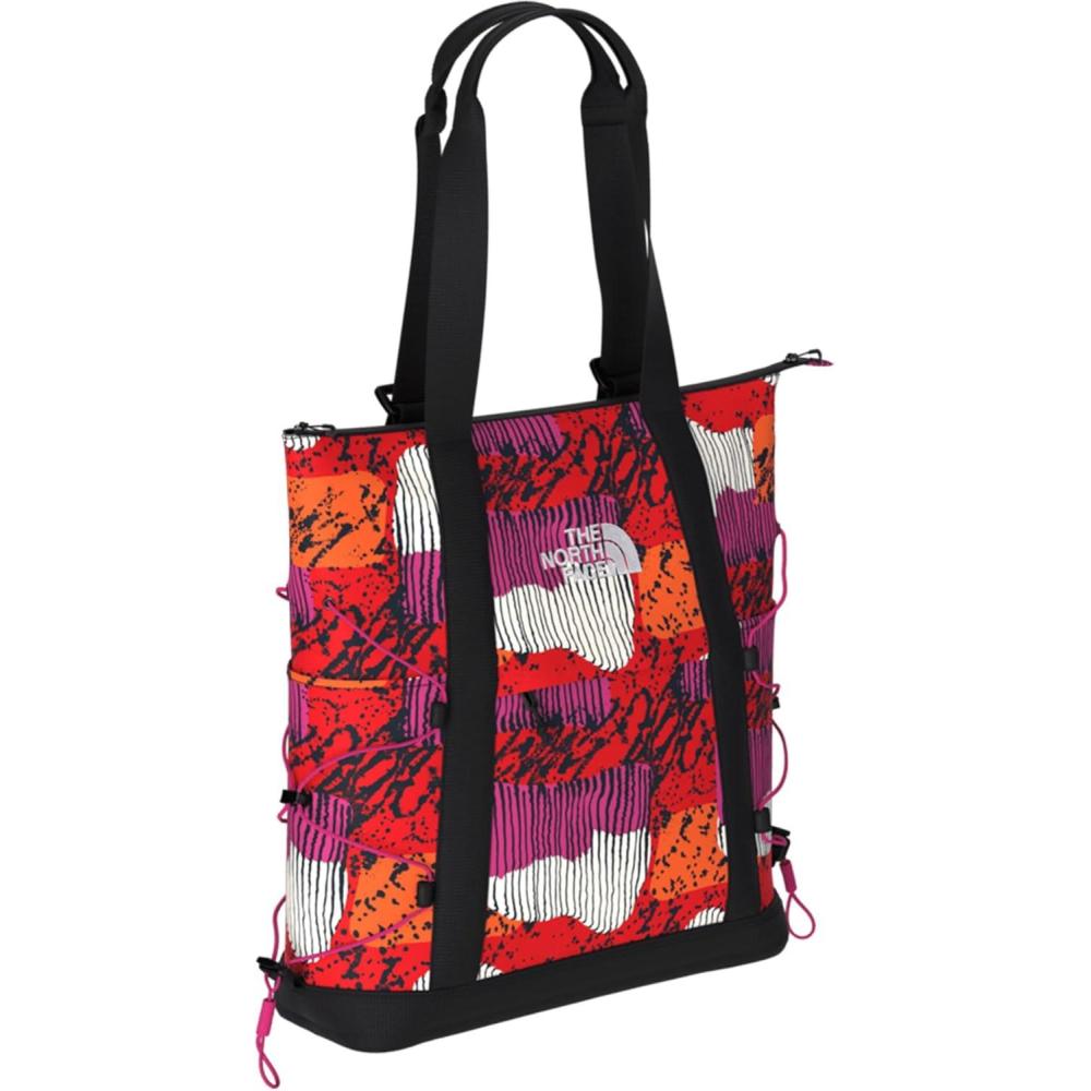 imageTHE NORTH FACE Borealis Tote Bag Over Shoulder ampamp Backpack Carry Options Water Repellent 16quot Laptop SleeveFiery Red Abstract Yosemite PrintTnf BlackMr Pink